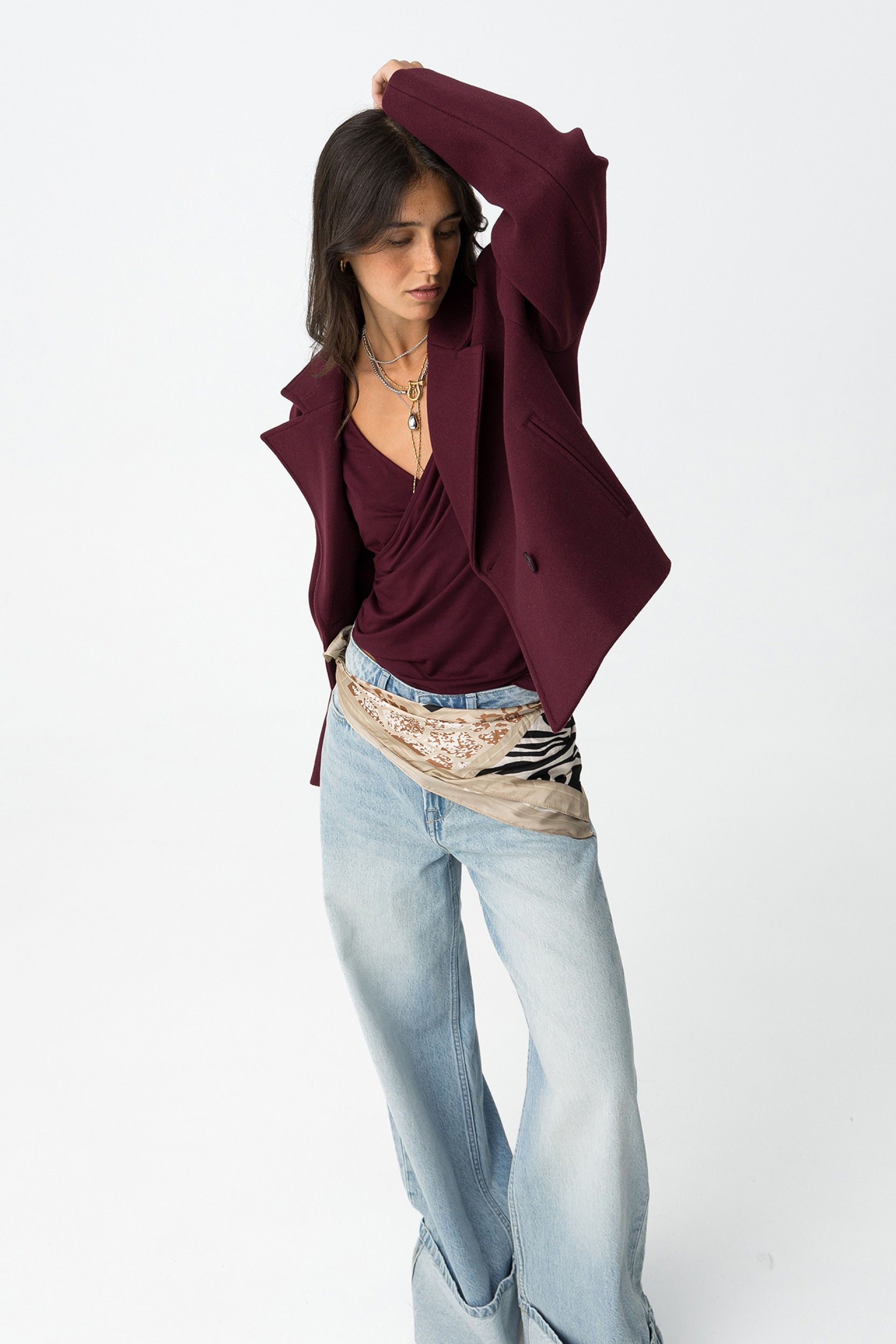 Camiseta Benedict Burdeos