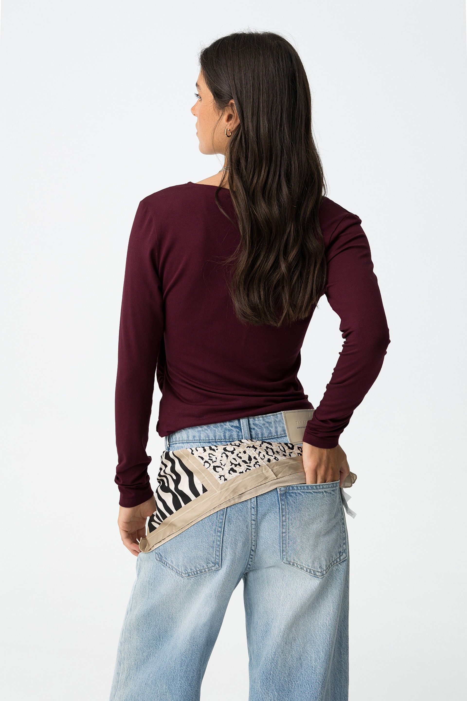 Camiseta Benedict Burdeos