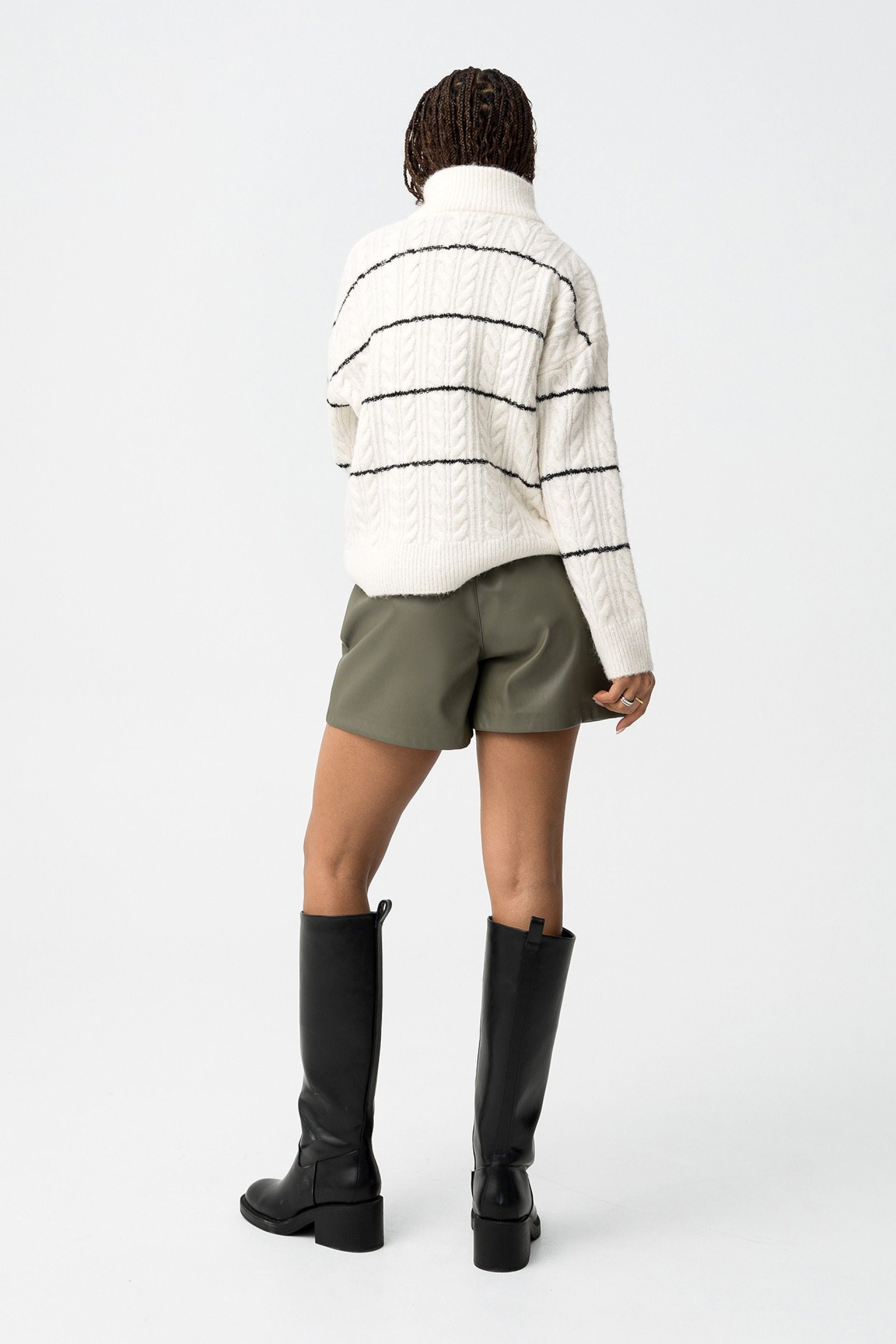 Short Polipiel Sonia Verde