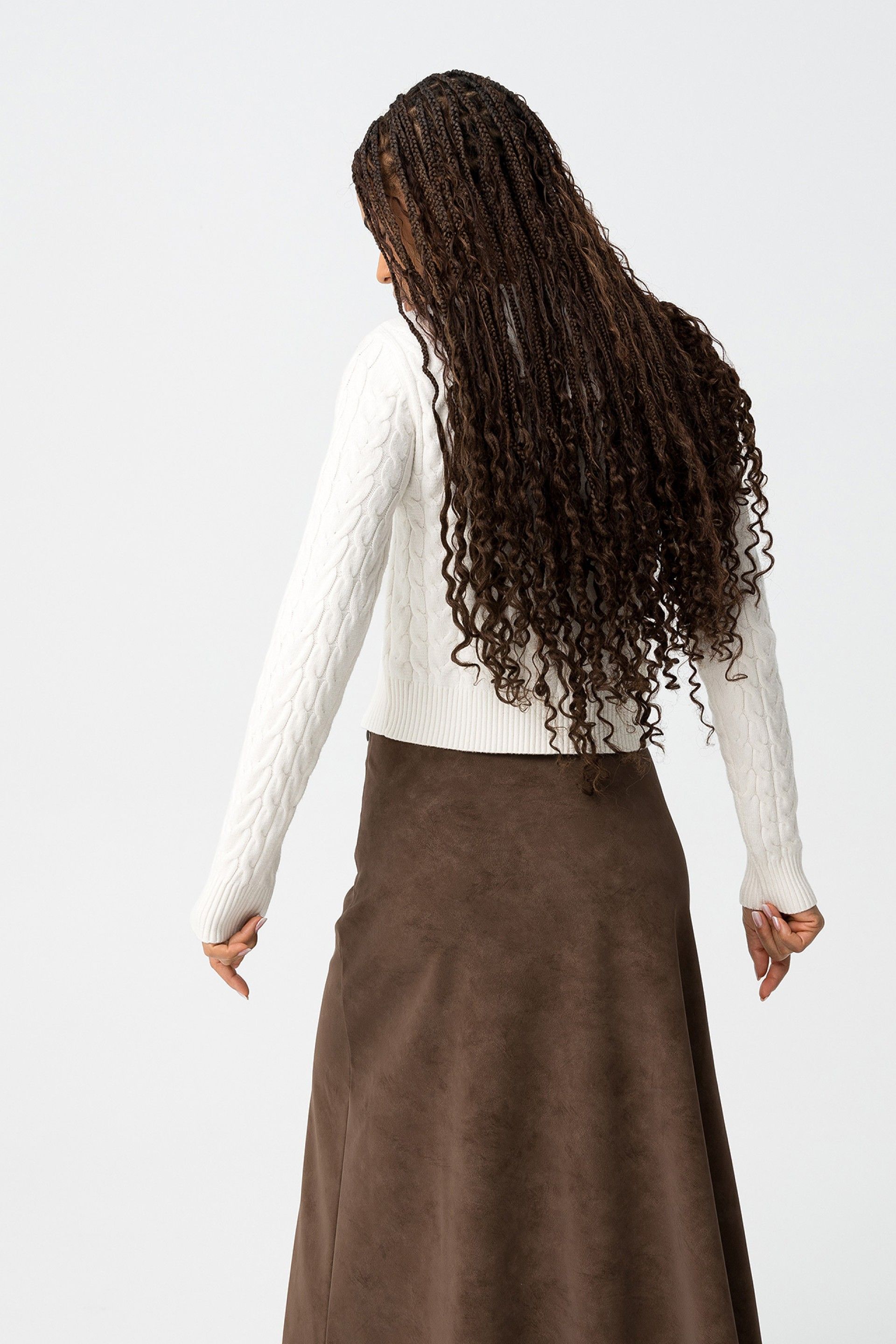 Cárdigan Limnoria Blanco