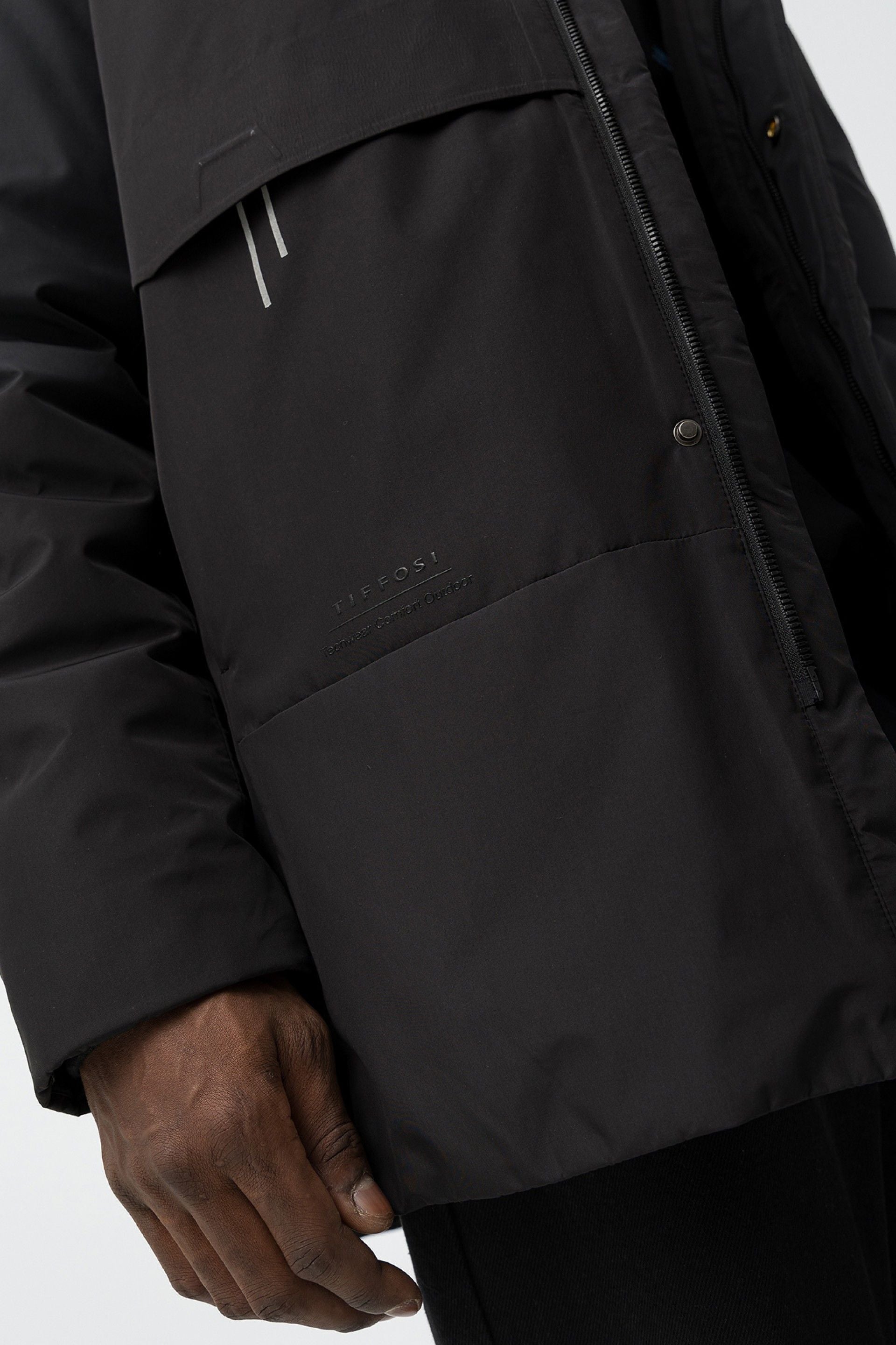 Abrigo 3 En 1 Portmore Negro