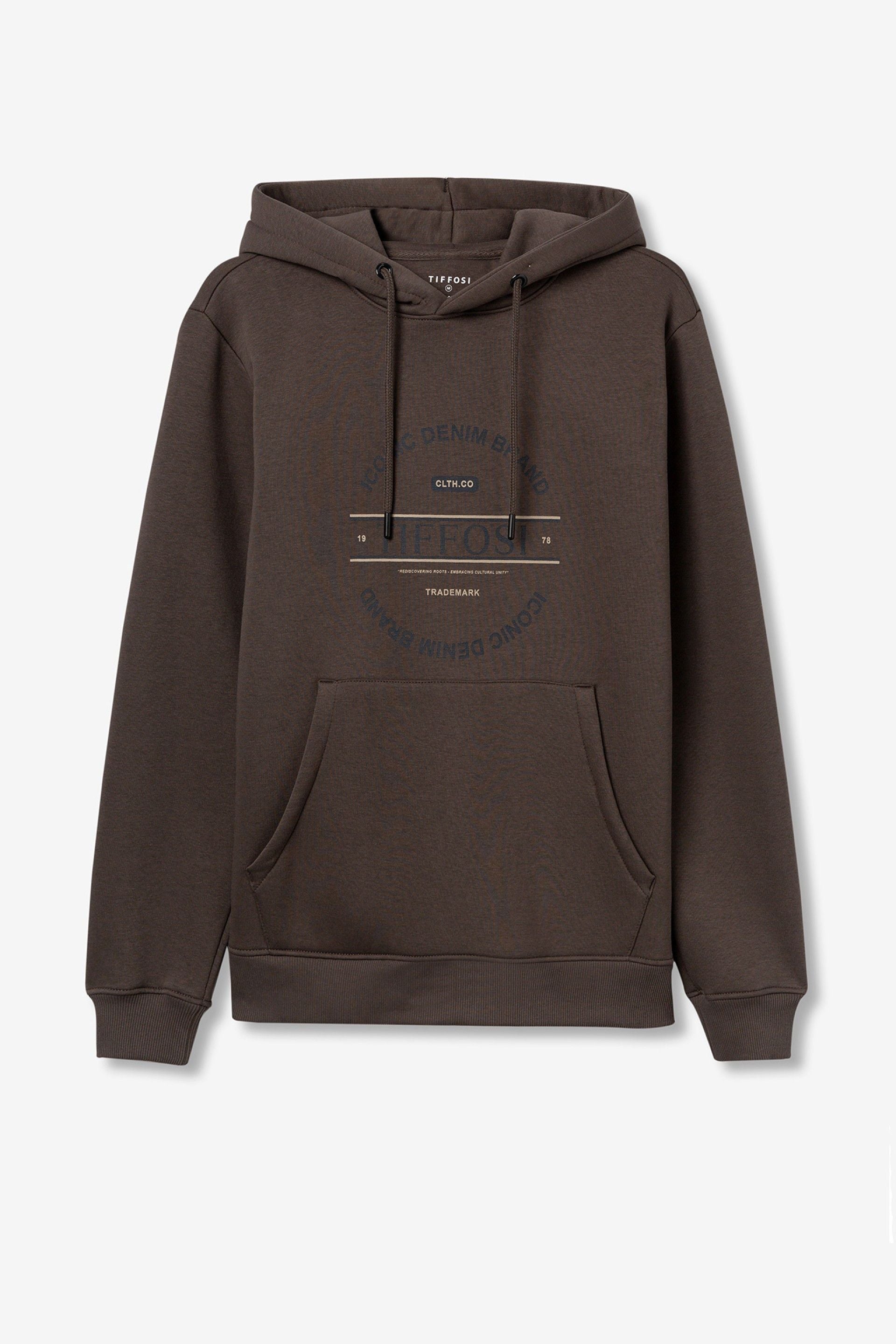Sudadera Vitor Marrón