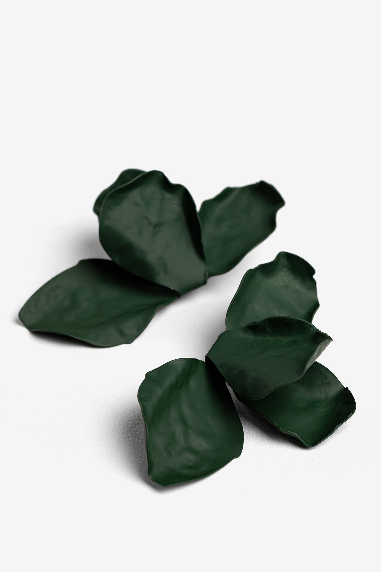 Pendientes Pétalo Verde 9113