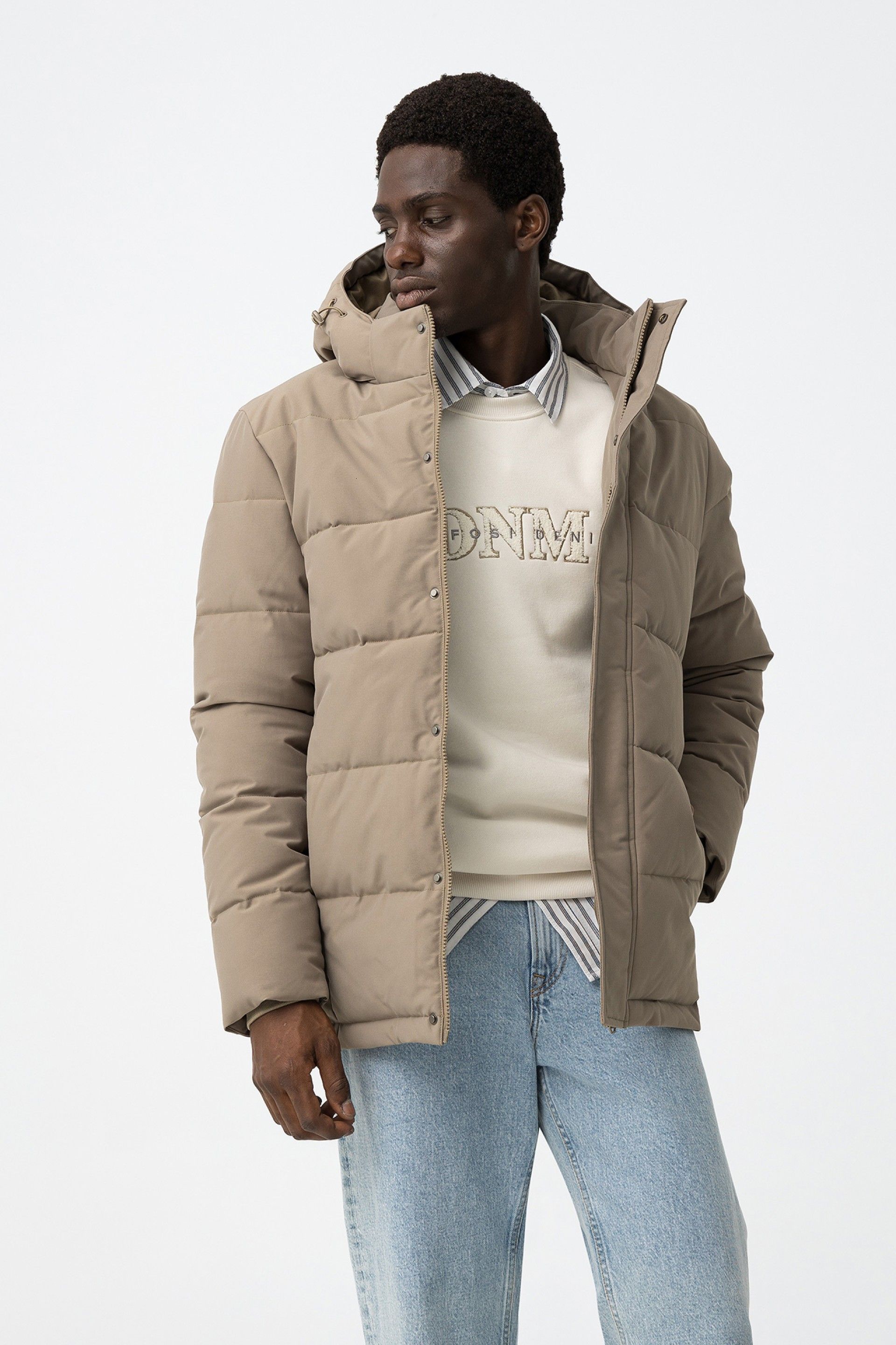 Chaqueta Acolchada Pasadena Beige