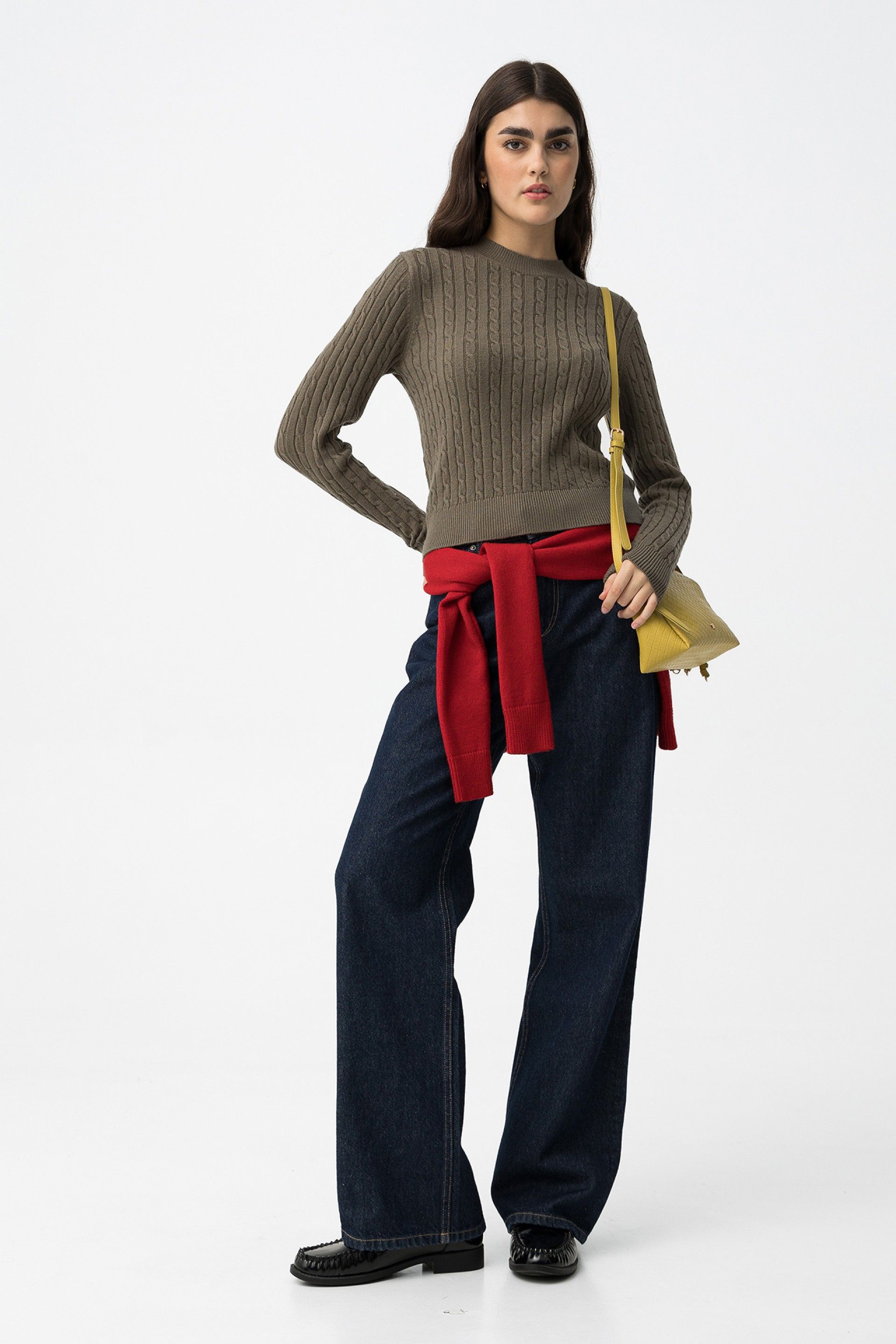 Jersey Trenzado Verde Eione