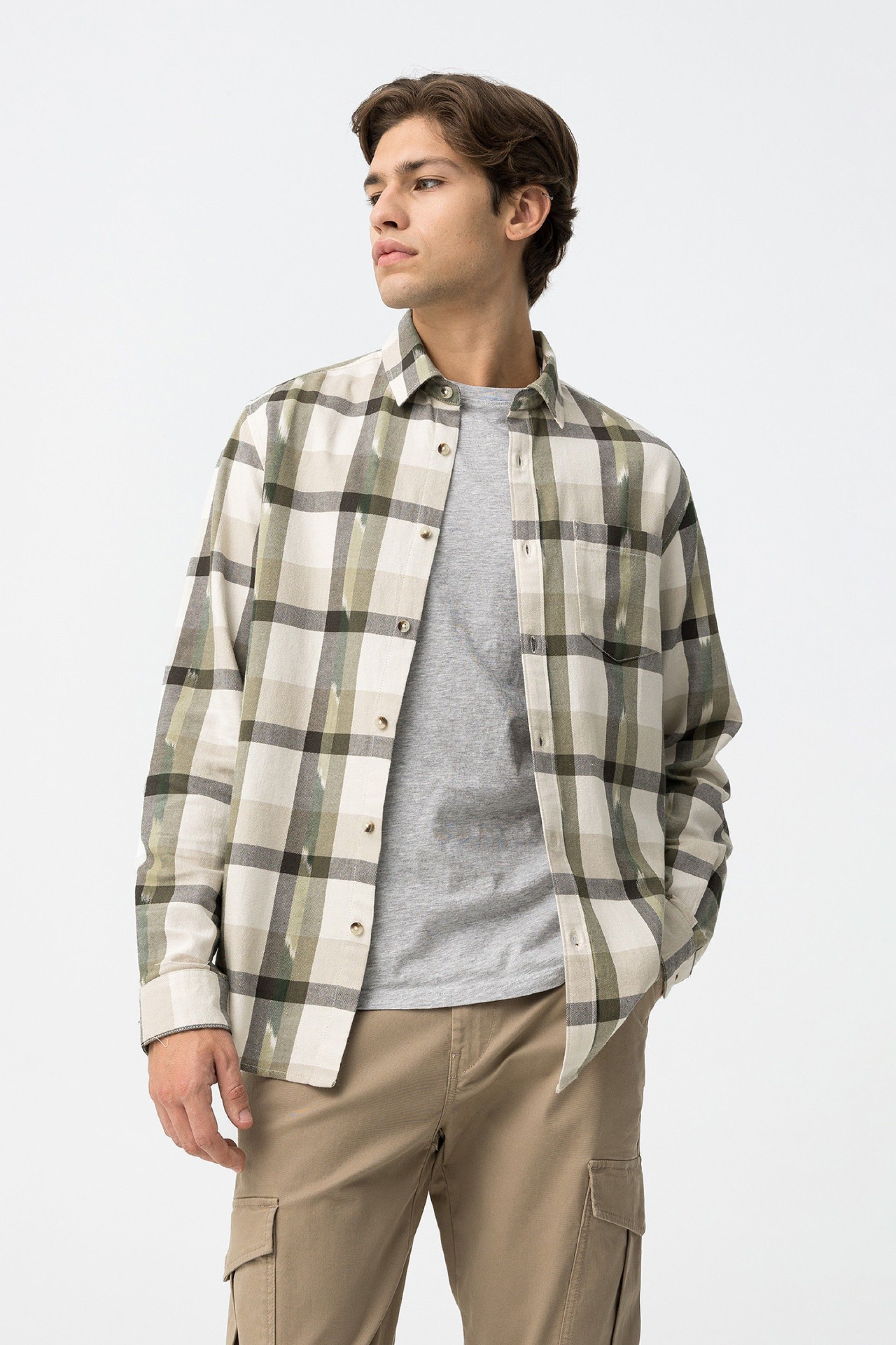 Camisa Cuadros Emmett Verde