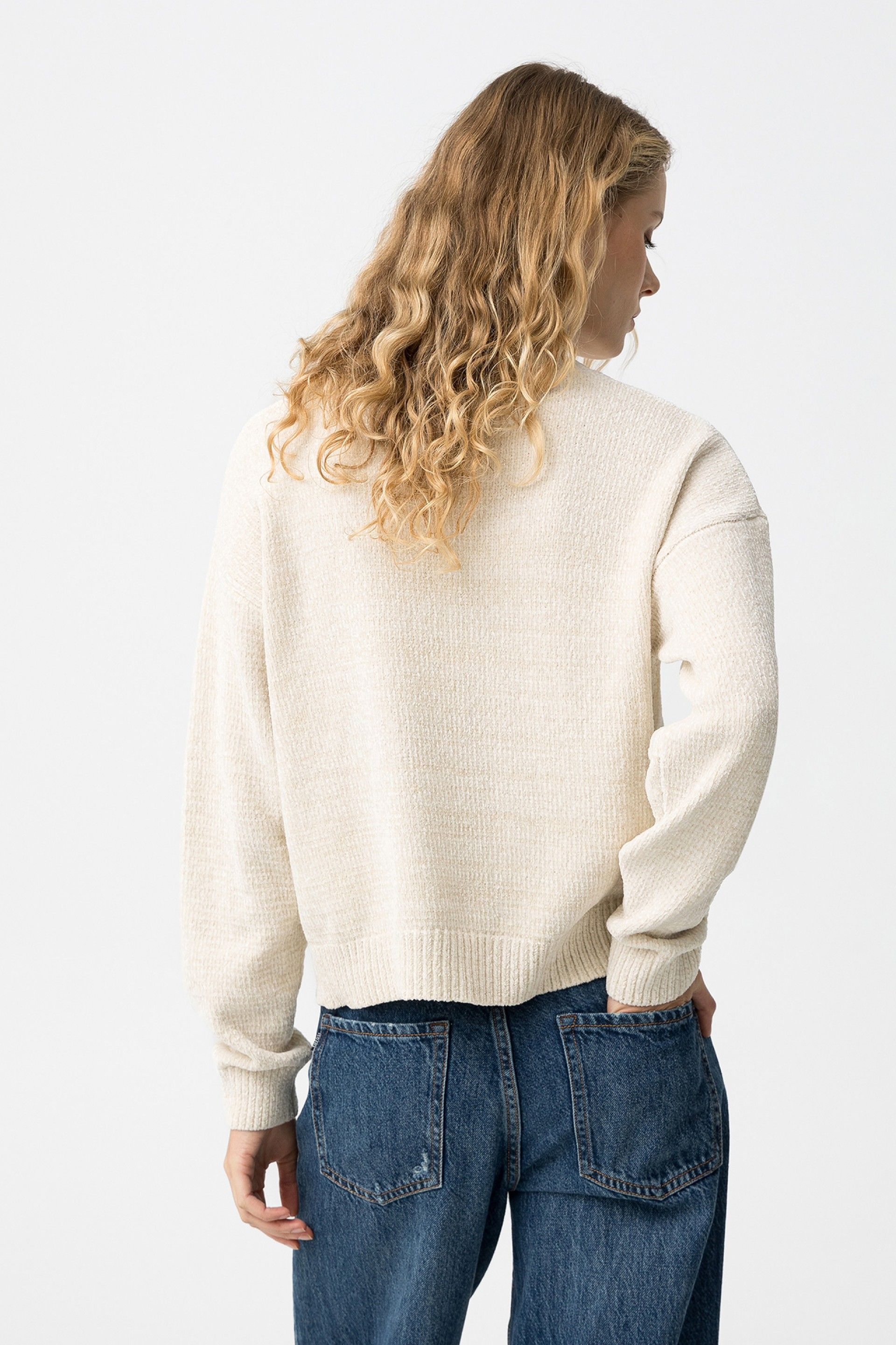 Jersey Chenilla Demeter Crudo