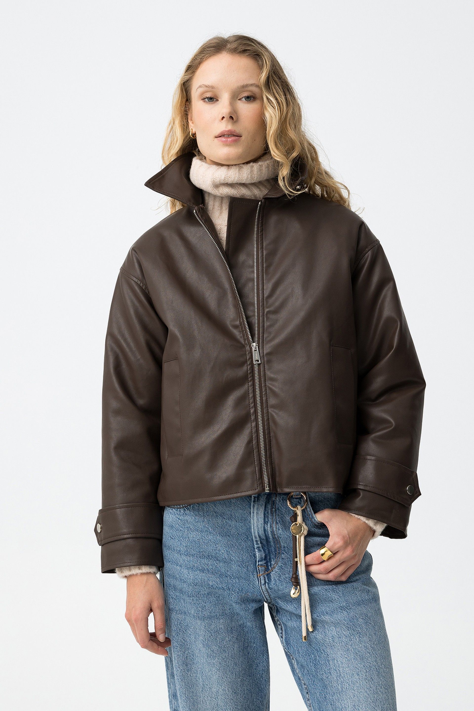 Chaqueta Ostra Chocolate