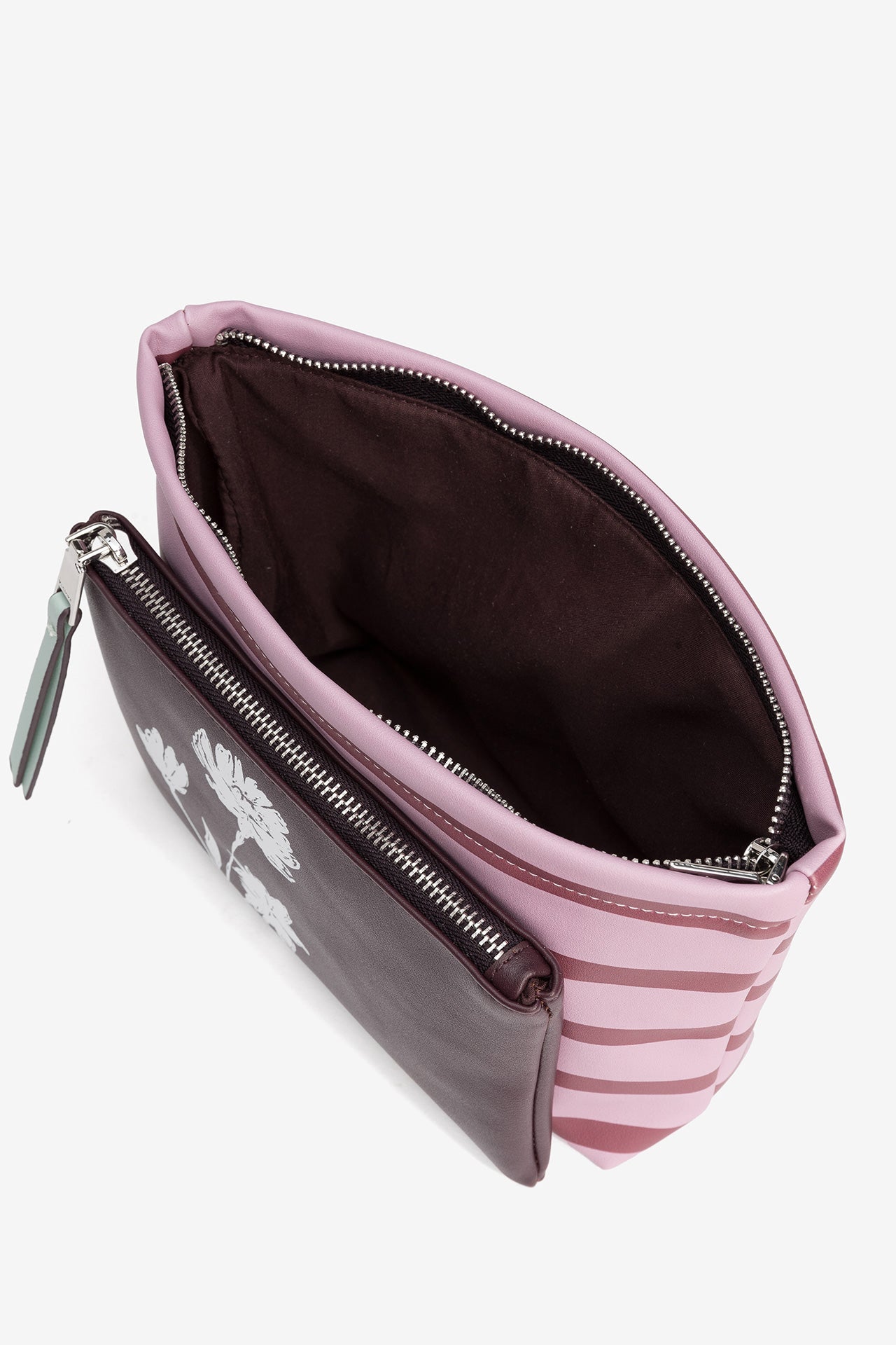 Neceser Rayas Rosa/Morado 232