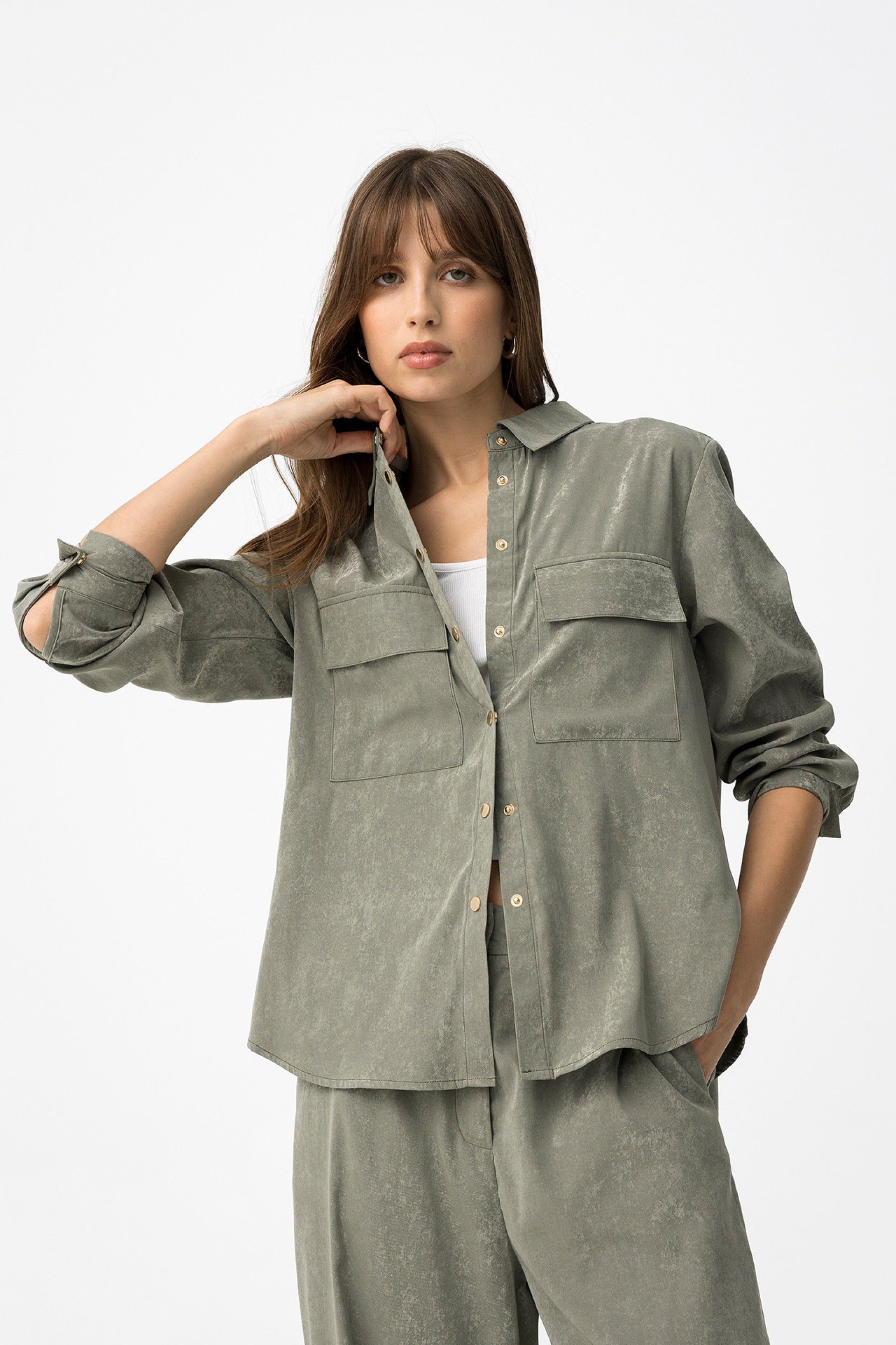 Camisa Tekas Verde