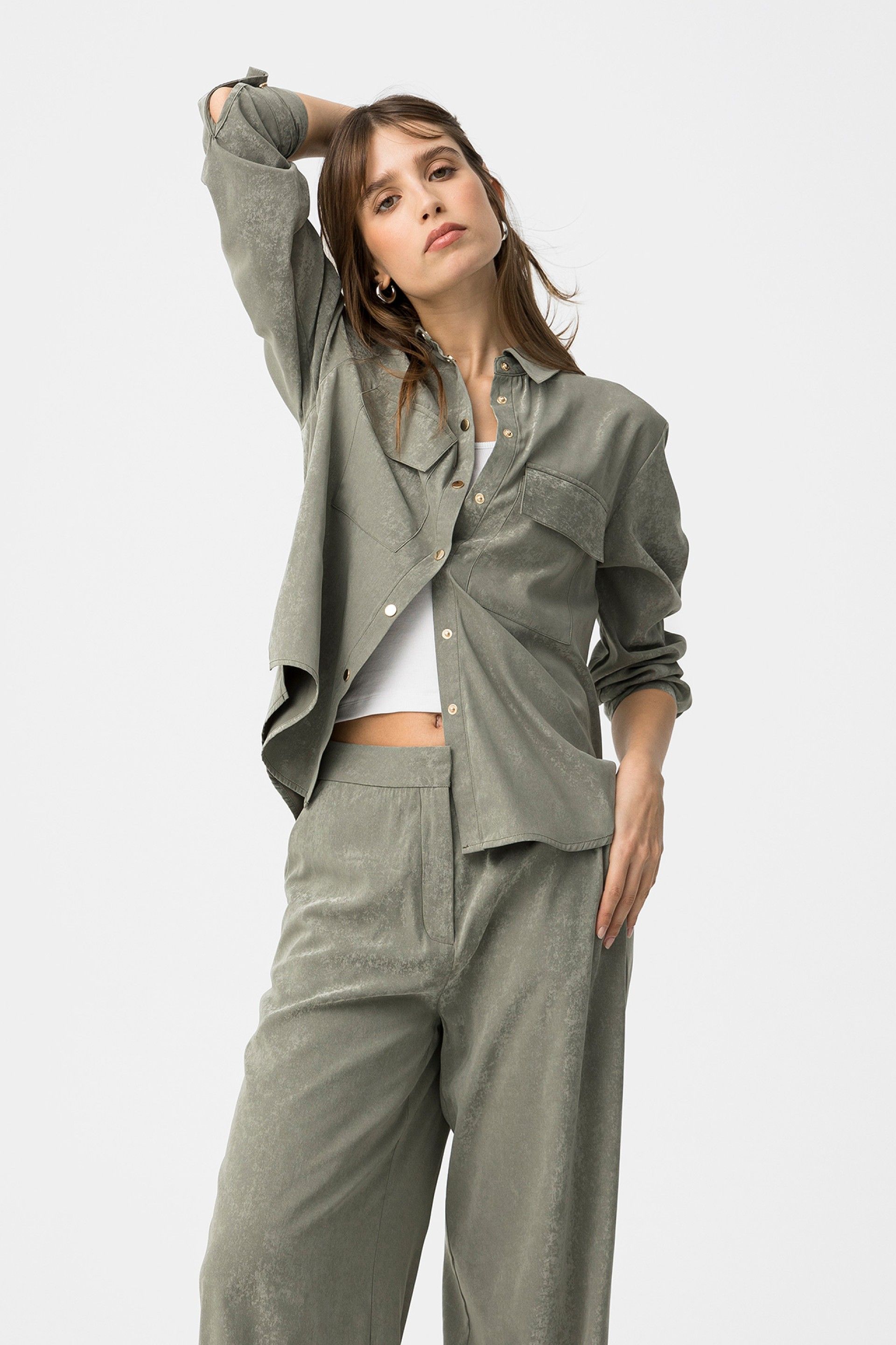 Camisa Tekas Verde