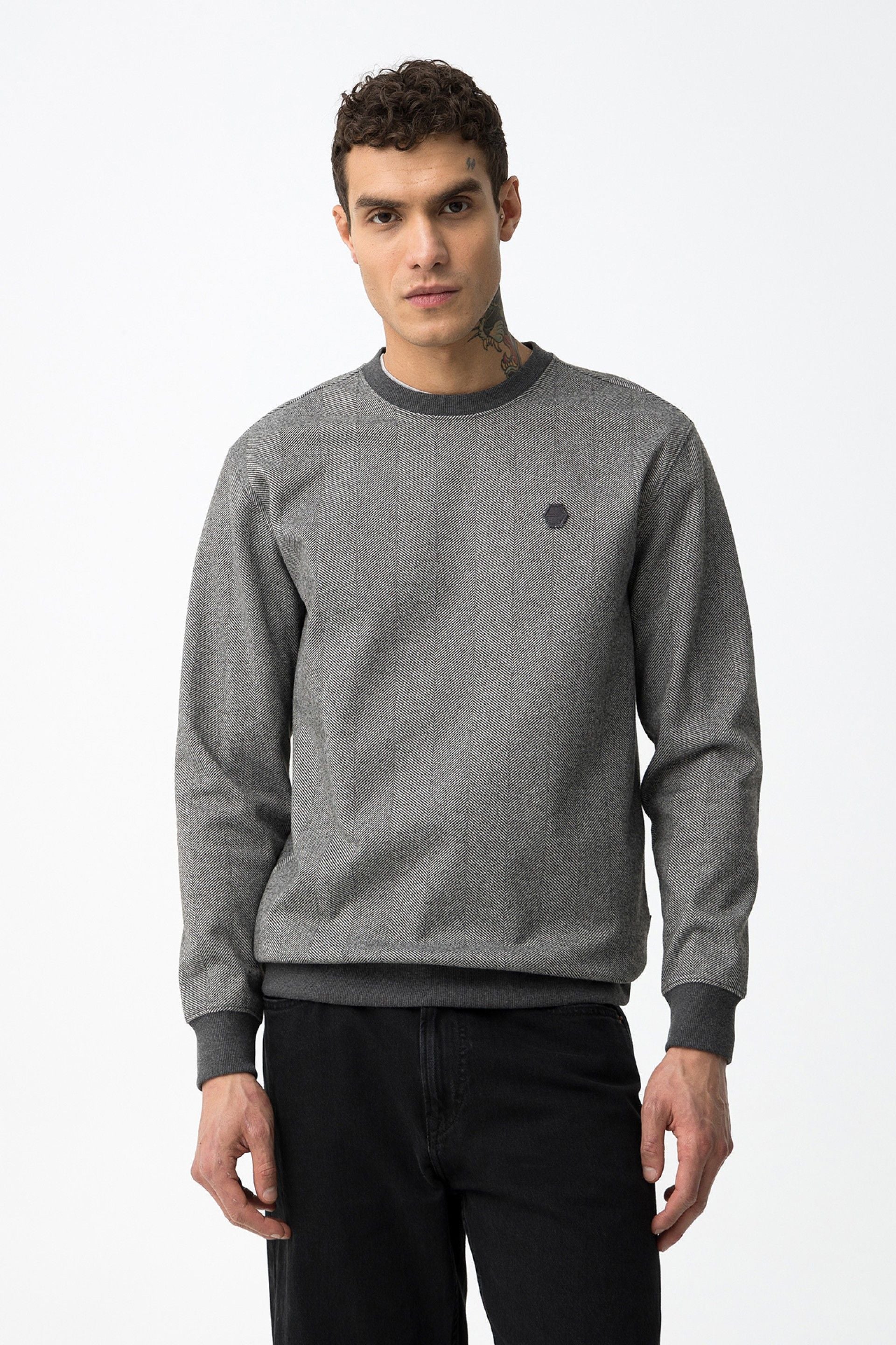 Sudadera Bowie Gris