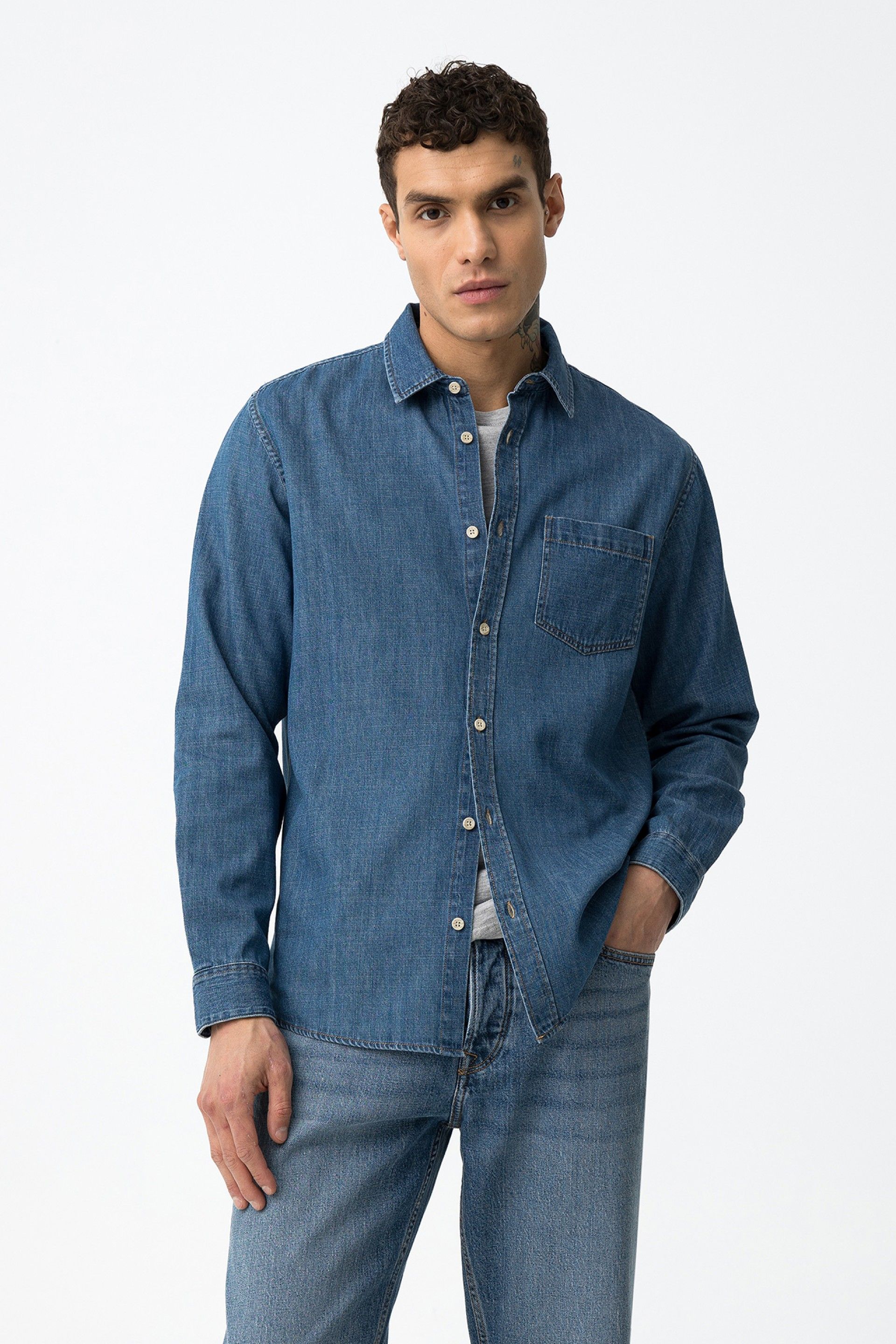 Camisa Vaquera Paige