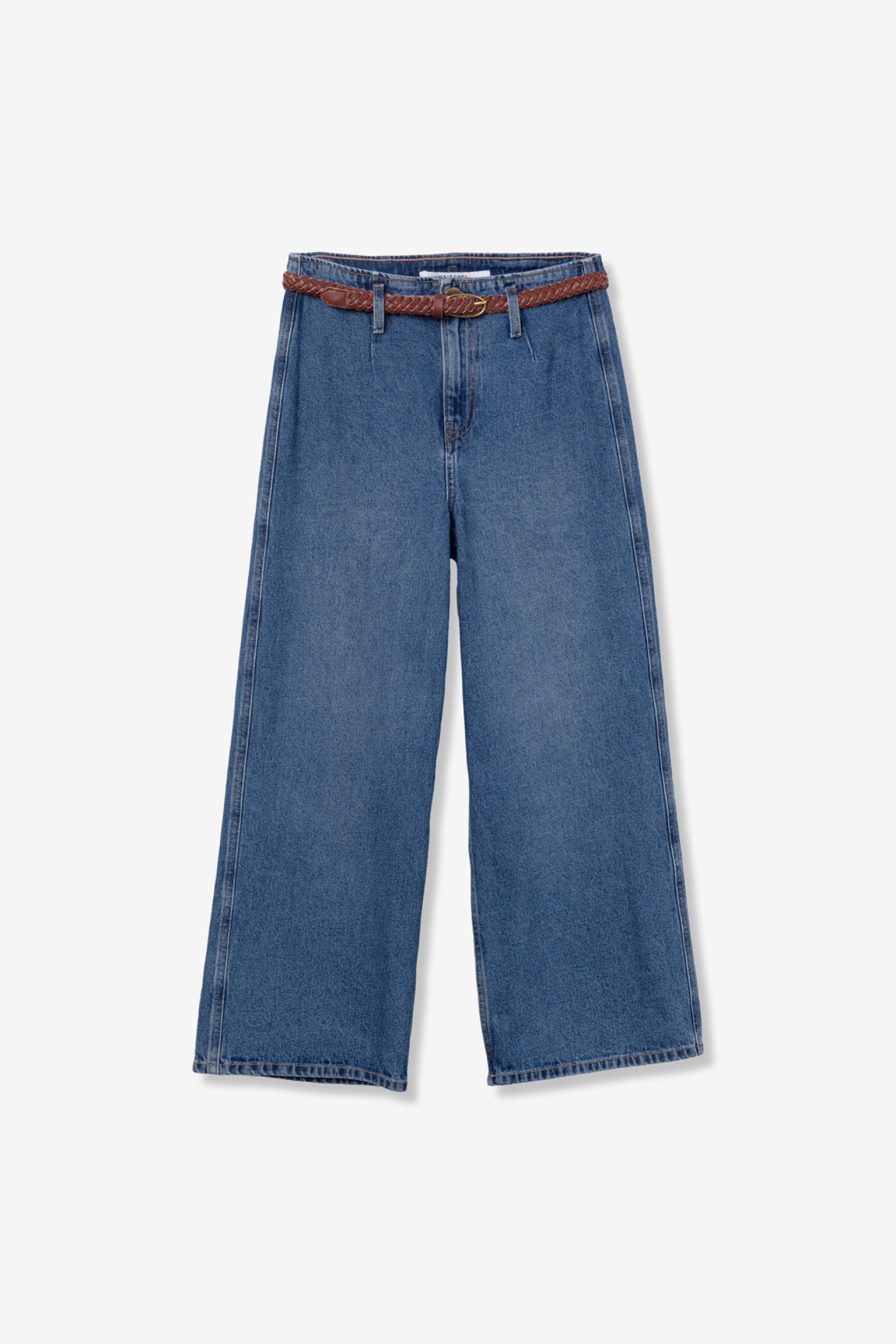 Jeans PHOEBE+ Cinturón Trenzado