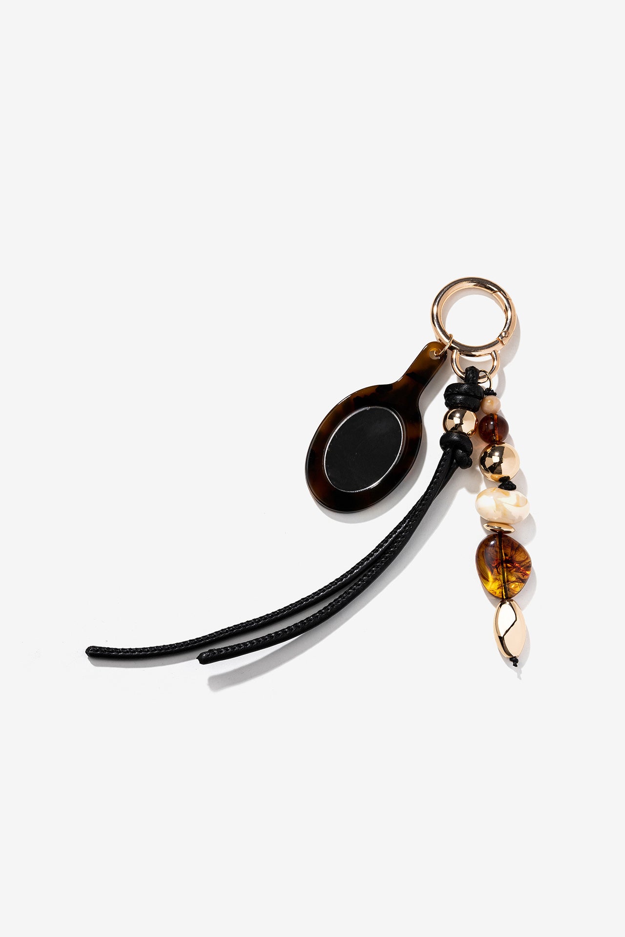 LLavero/Charm Espejito Piedras