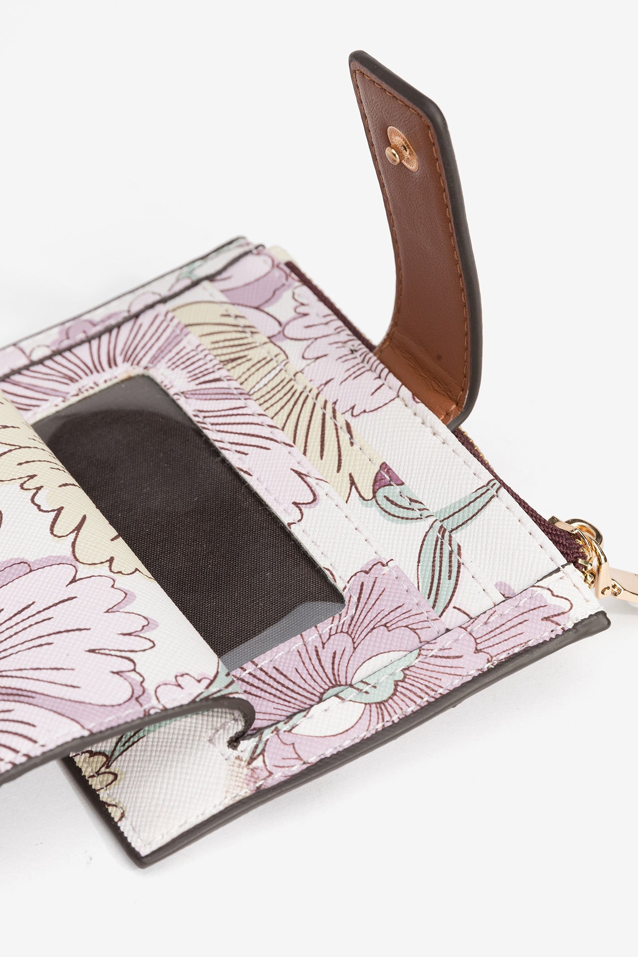 Monedero Floral Rosa 4295