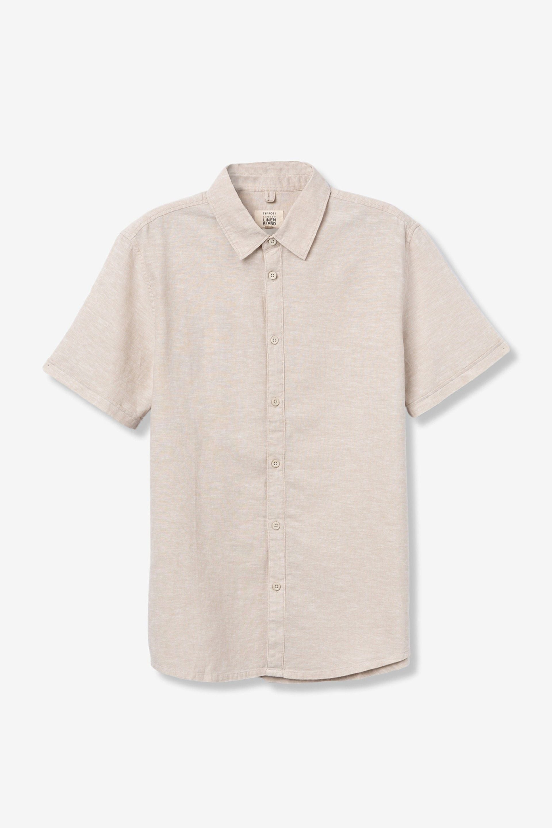 Camisa Lino Kevin Beige