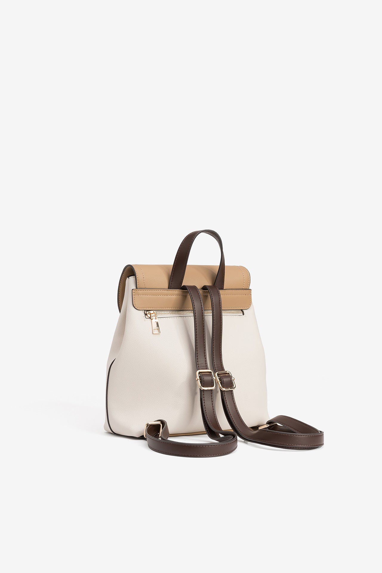 Mochila Bicolor Beige 4924