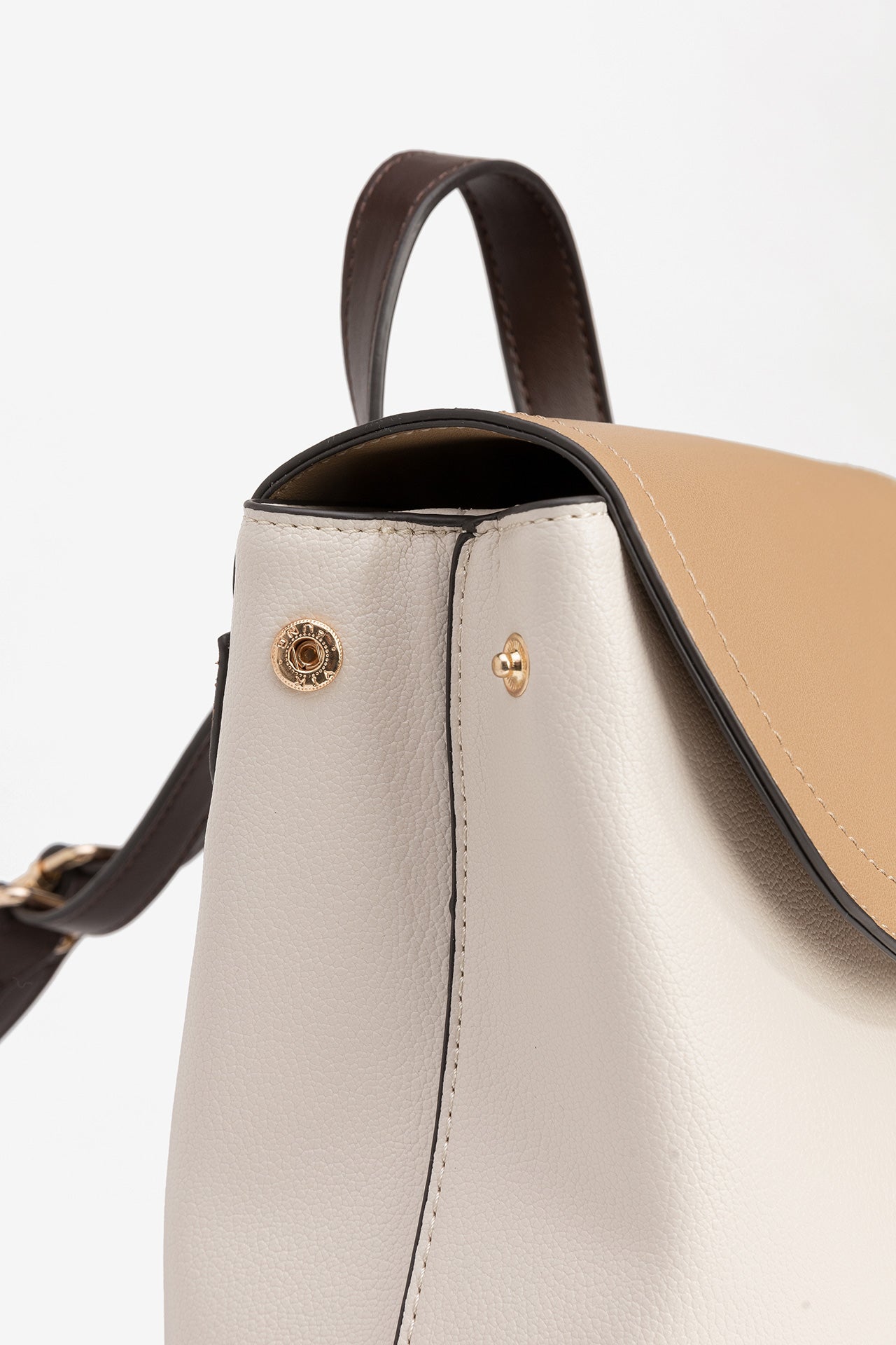 Mochila Bicolor Beige 4924
