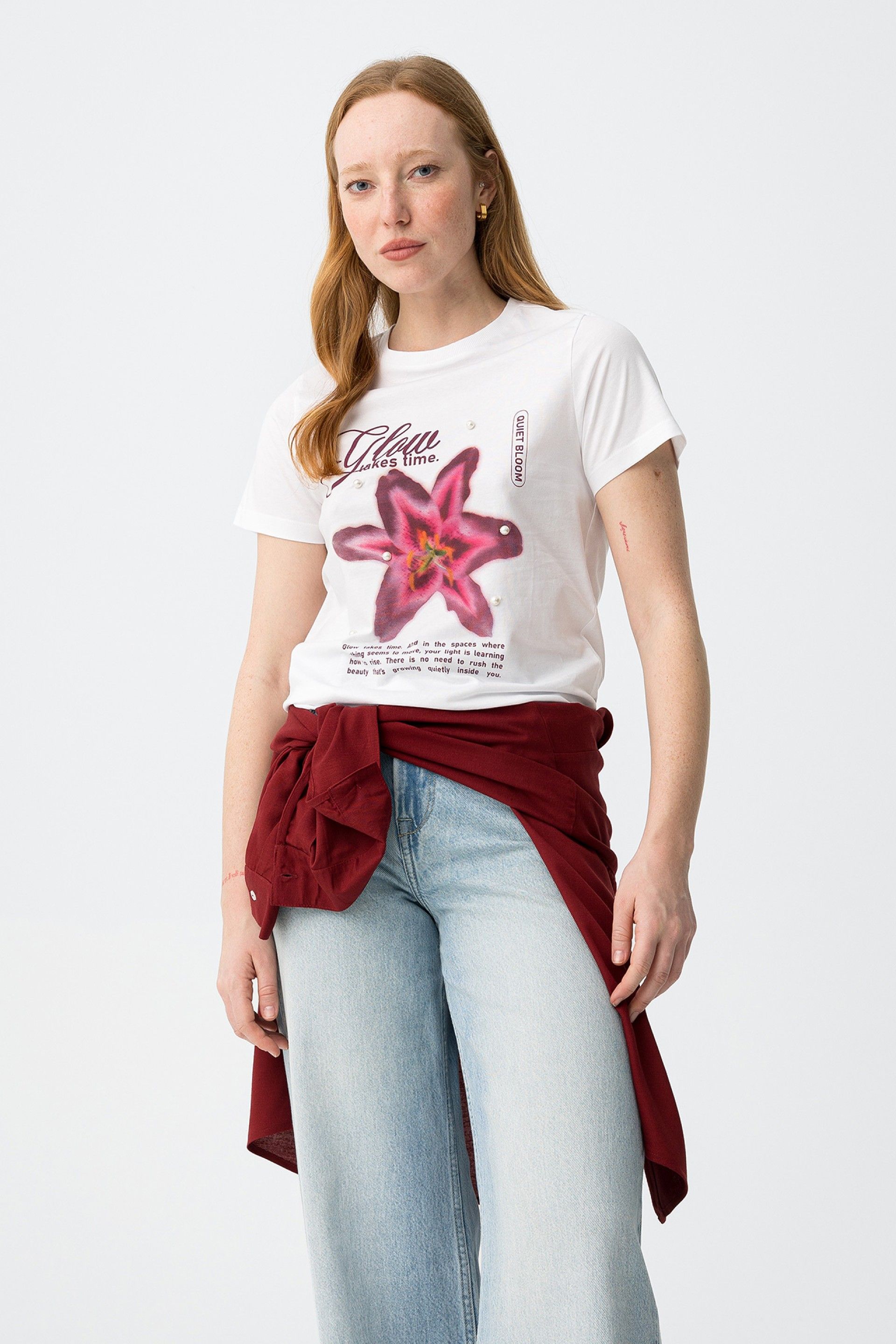 Camiseta Vulpix Blanca