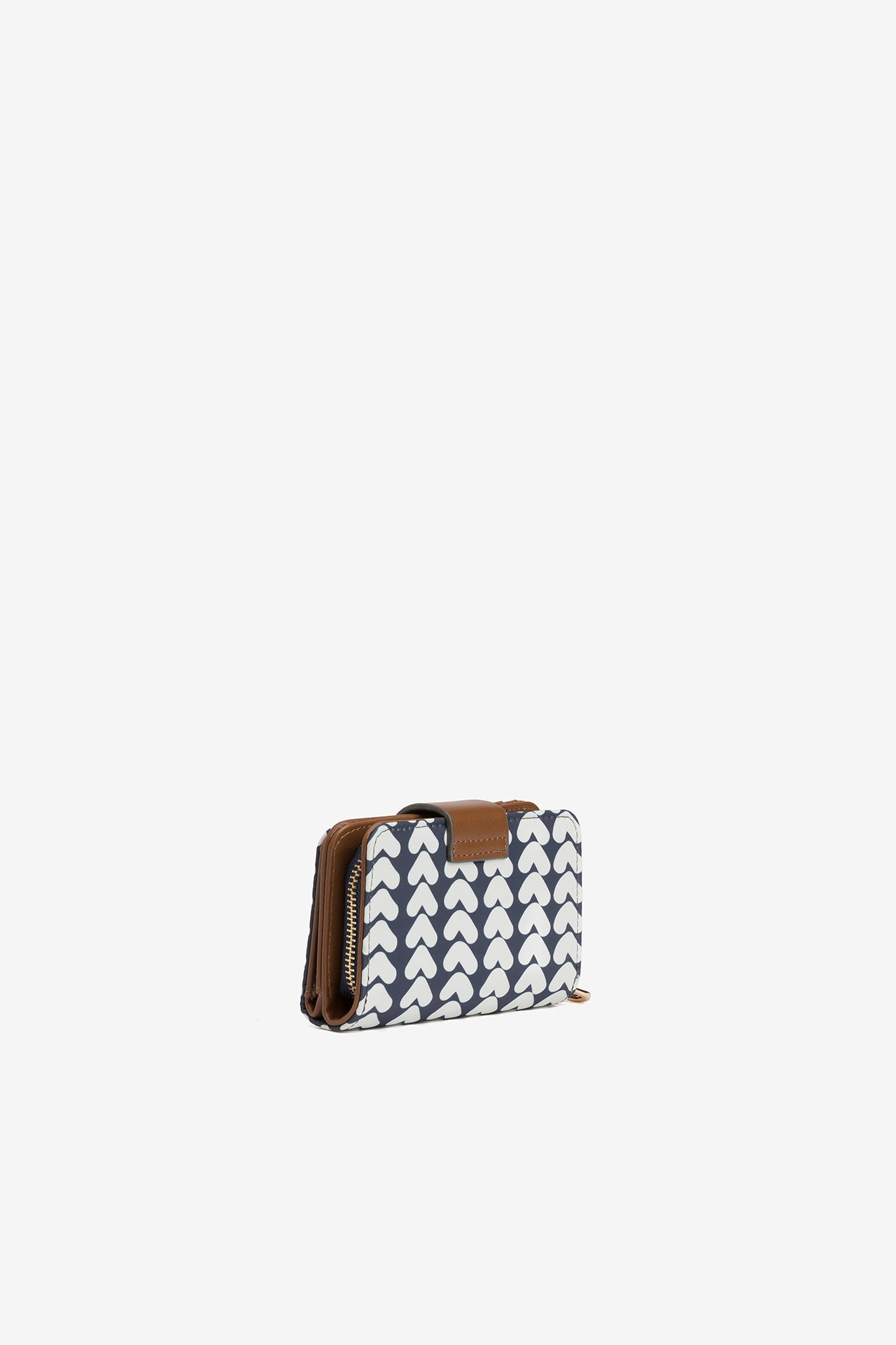 Monedero Corazones Marino 4299