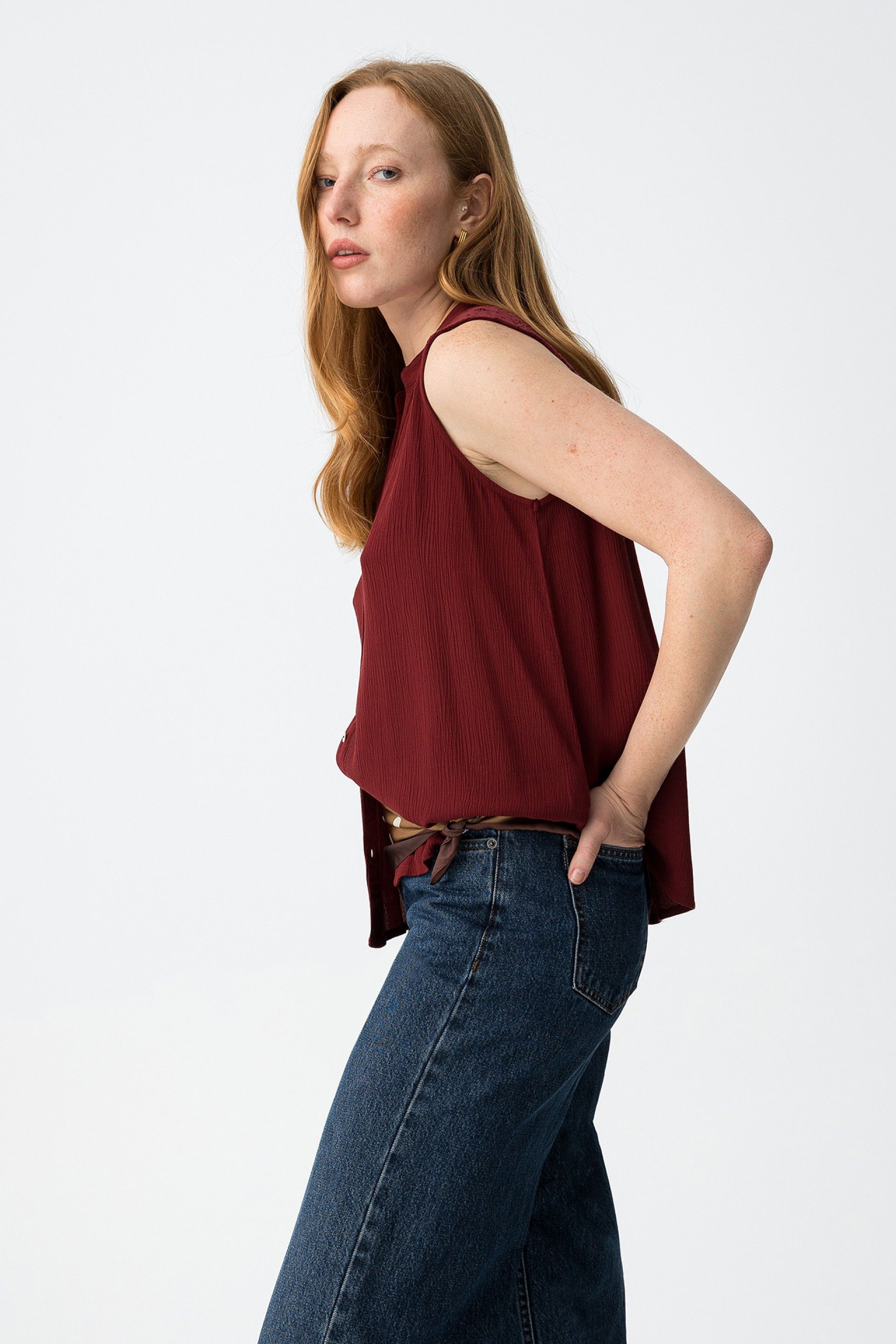 Blusa Lynx Granate