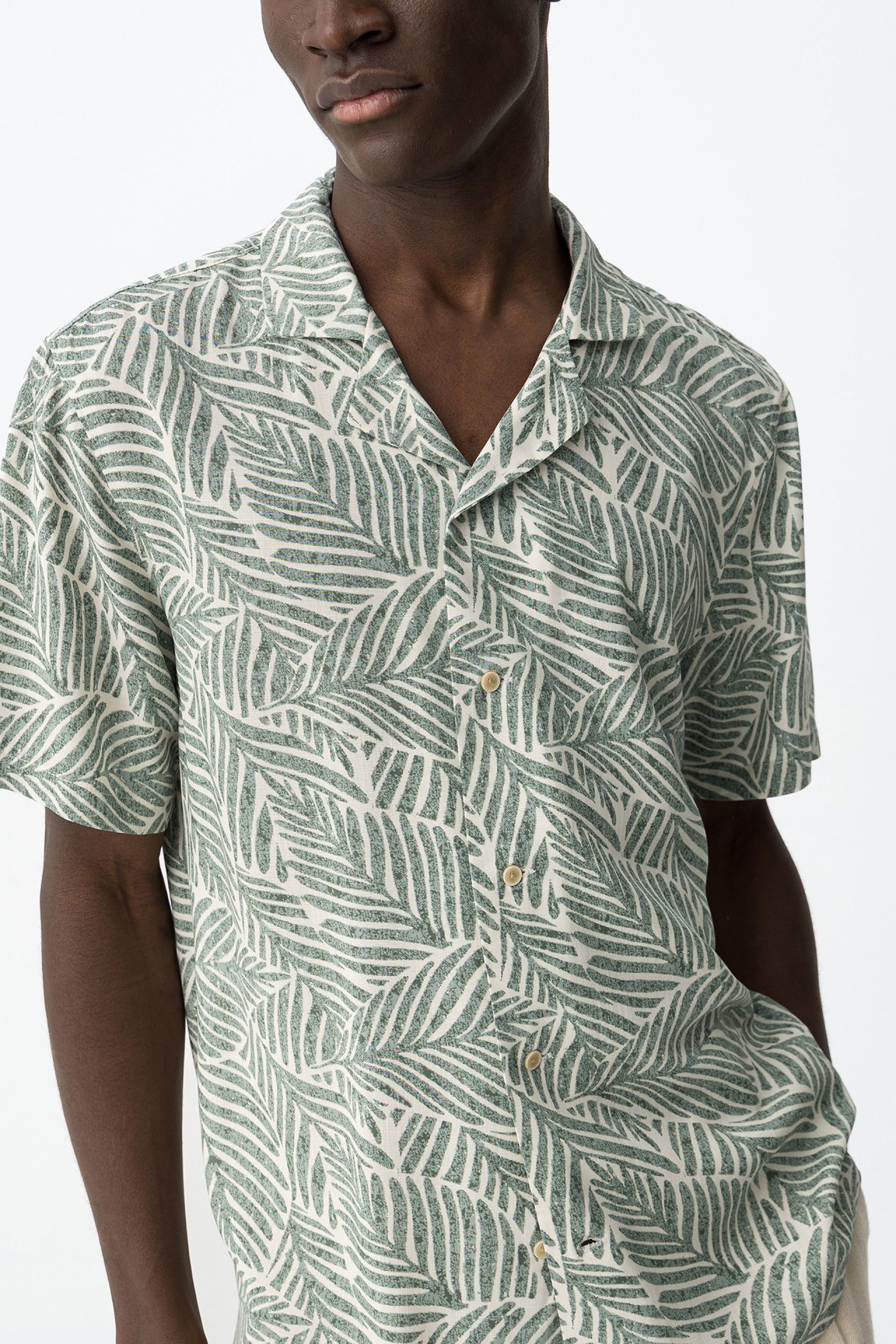 Camisa Tropical Vincenzo Verde