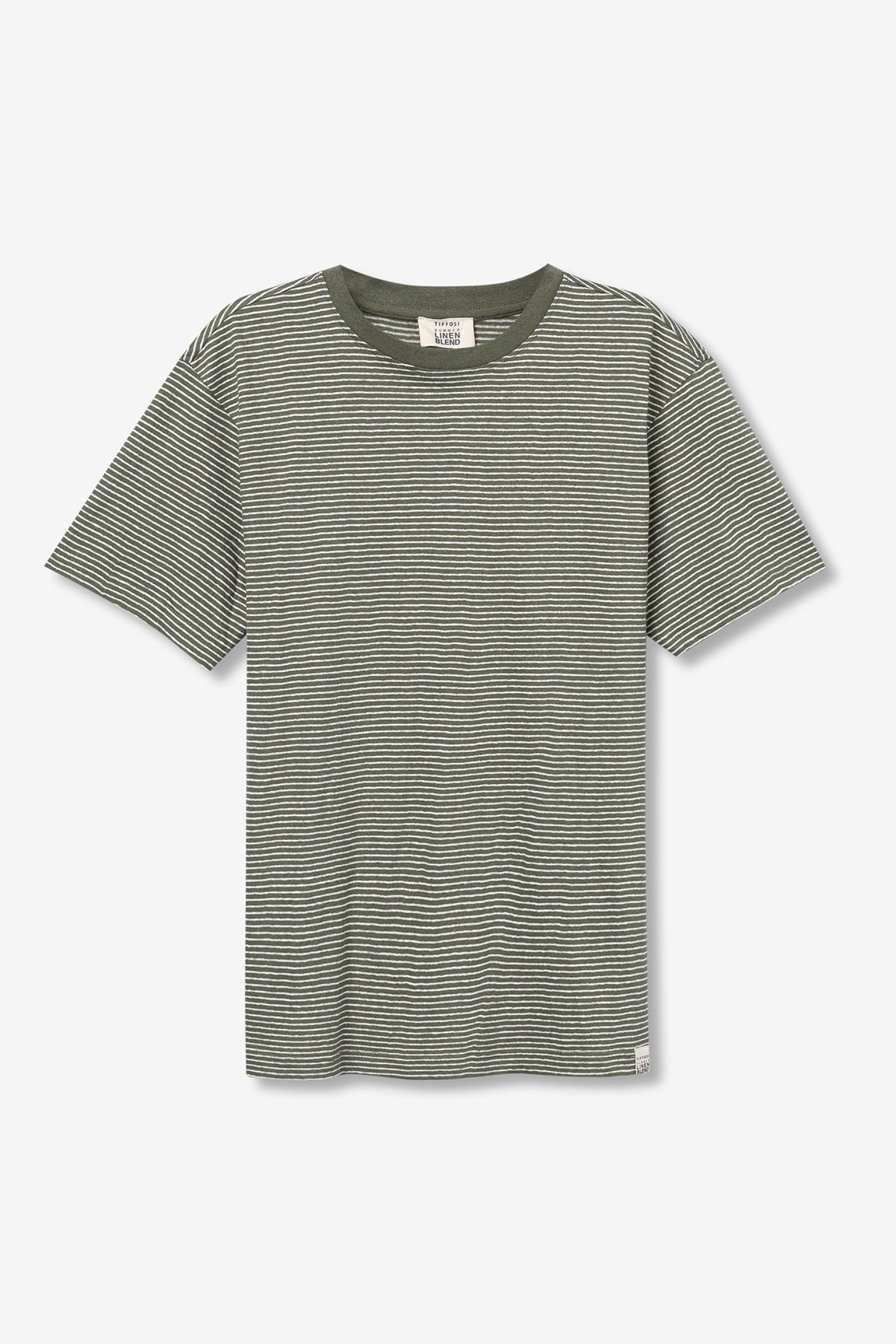 Camiseta Fox Rayas Verde