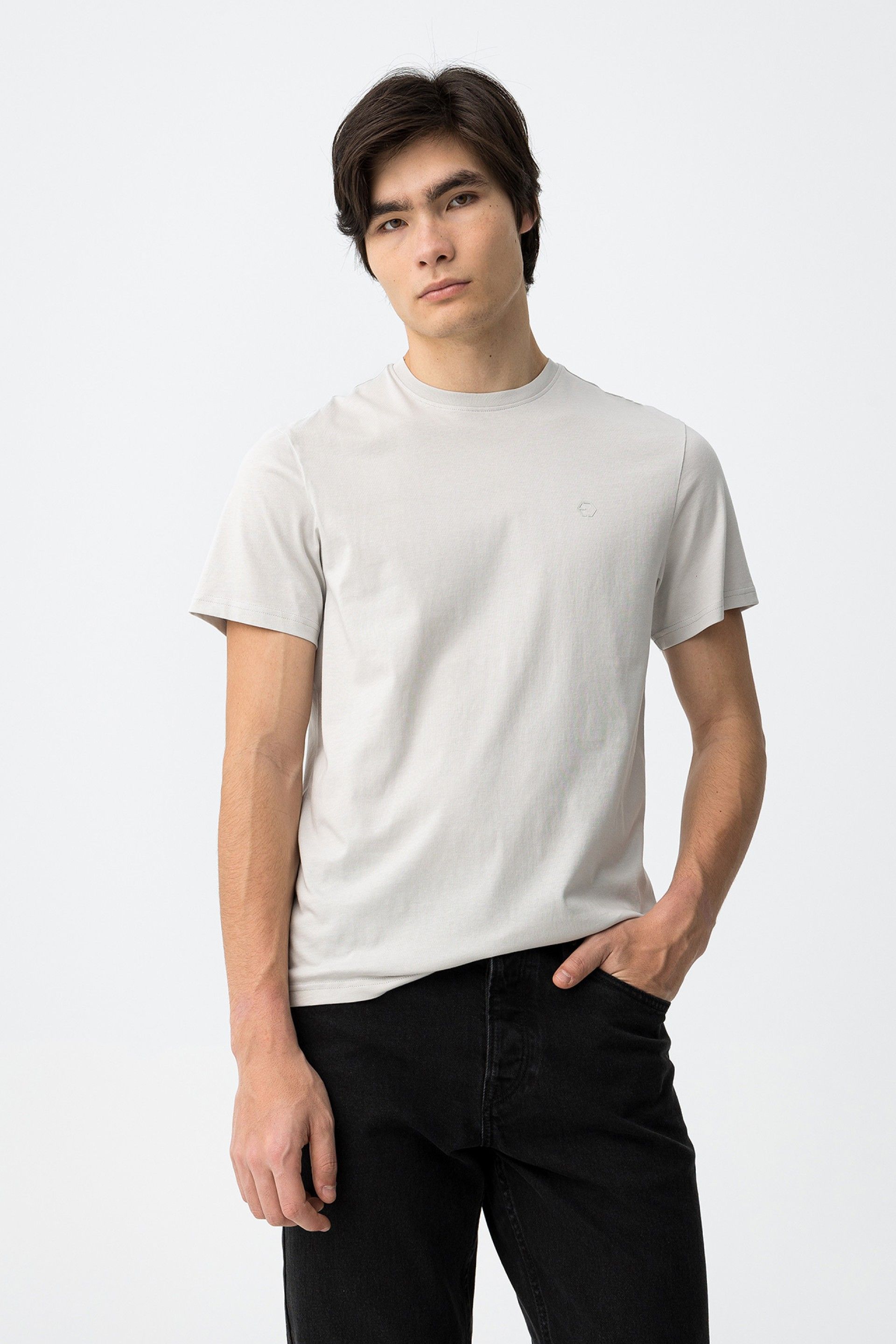 Camiseta Barton Gris 003