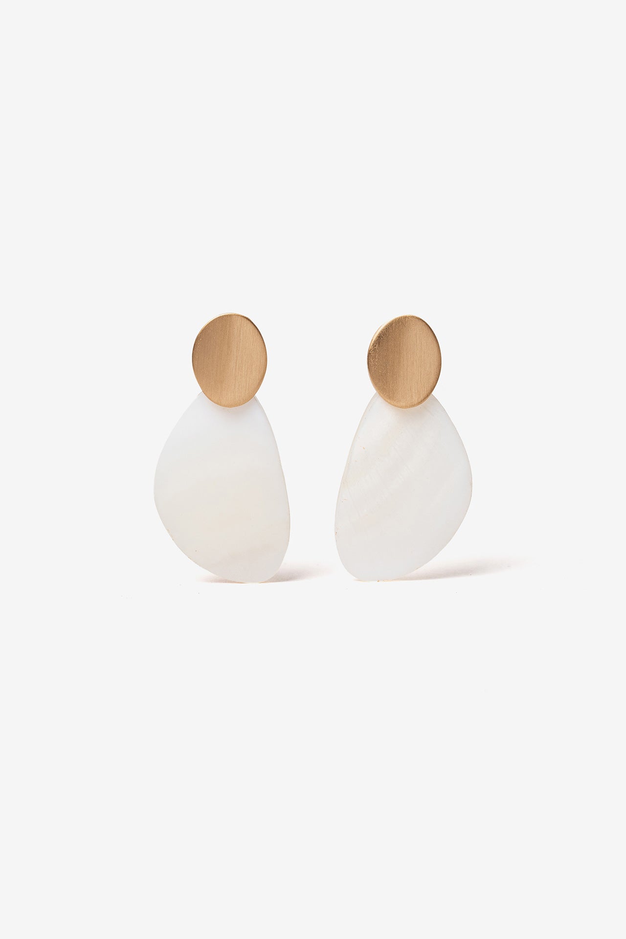 Pendientes Blancos 10336