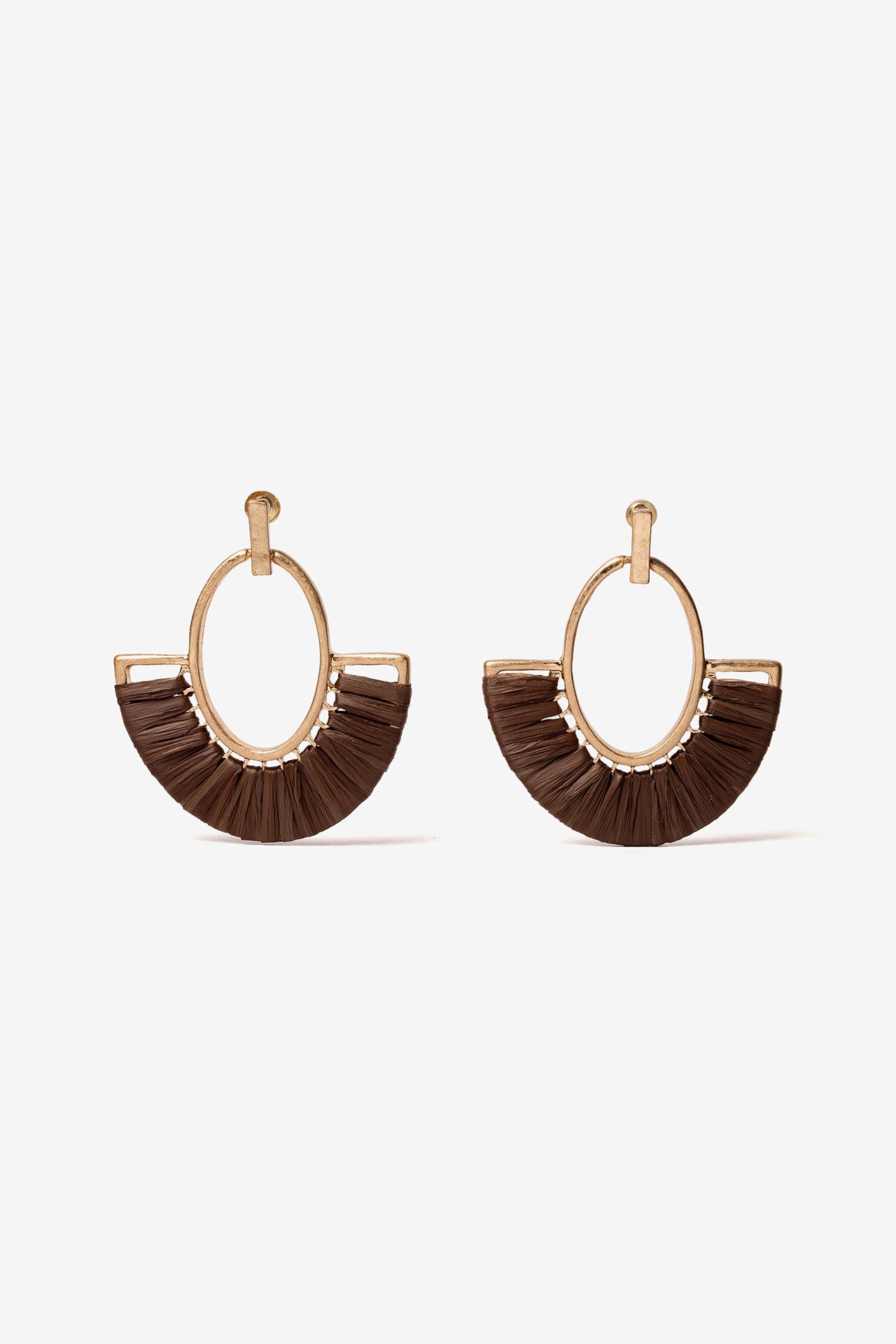 Pendientes Radia Marrón 5673