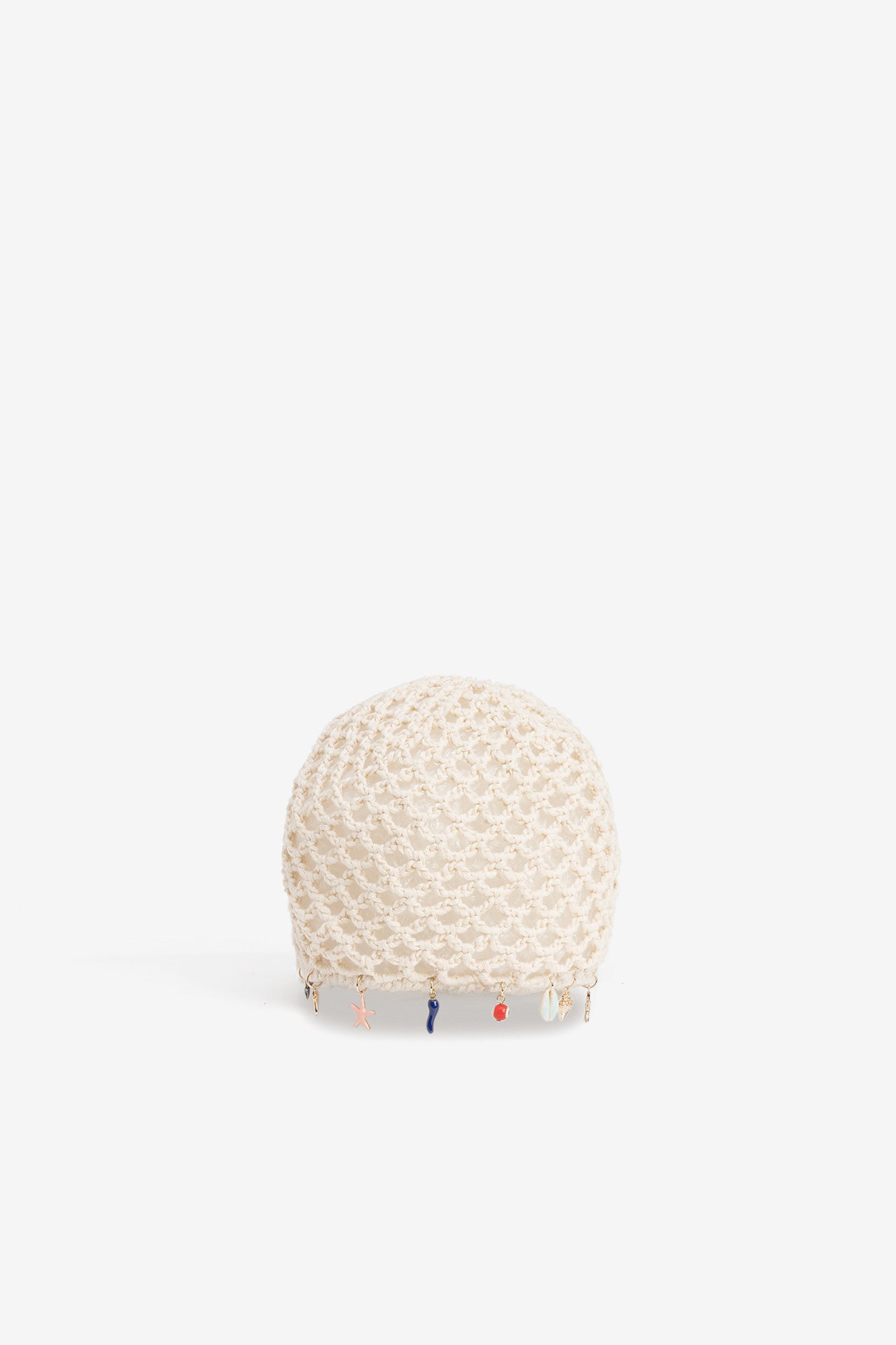 Gorro Crochet Beige 442
