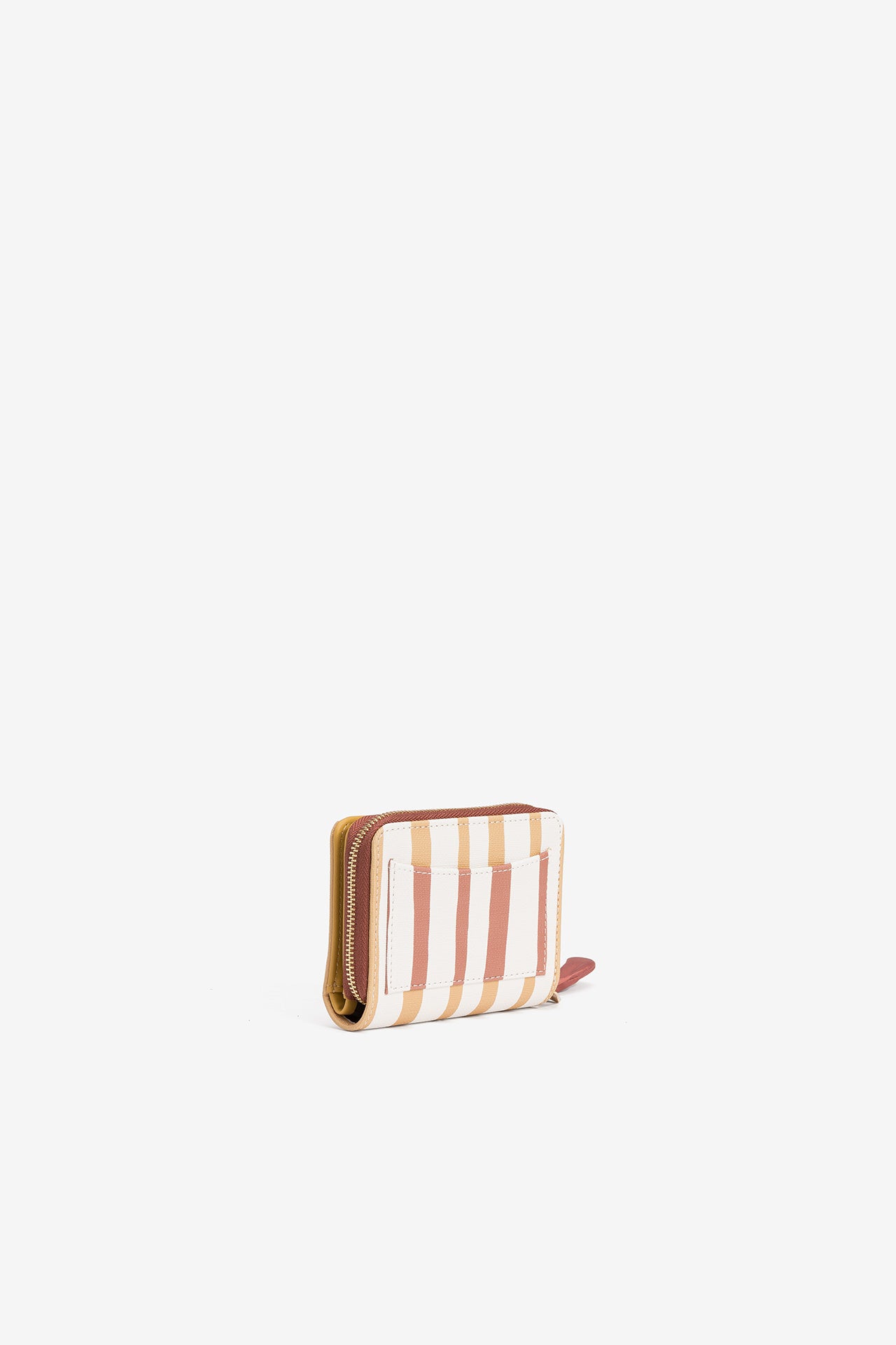 Monedero Rayas Crudo/Mostaza 3603