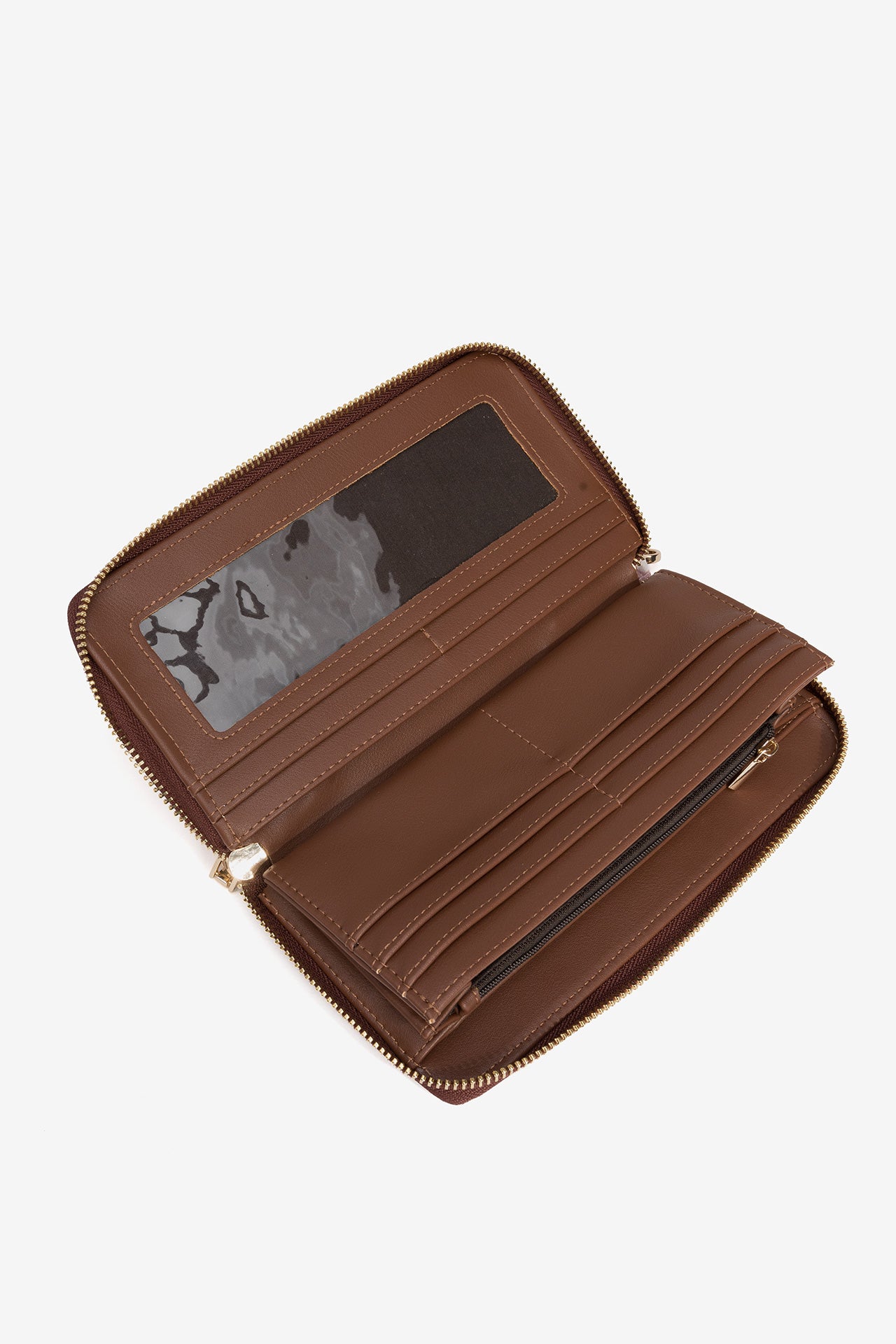 Monedero Grande Rosa Floral 4382