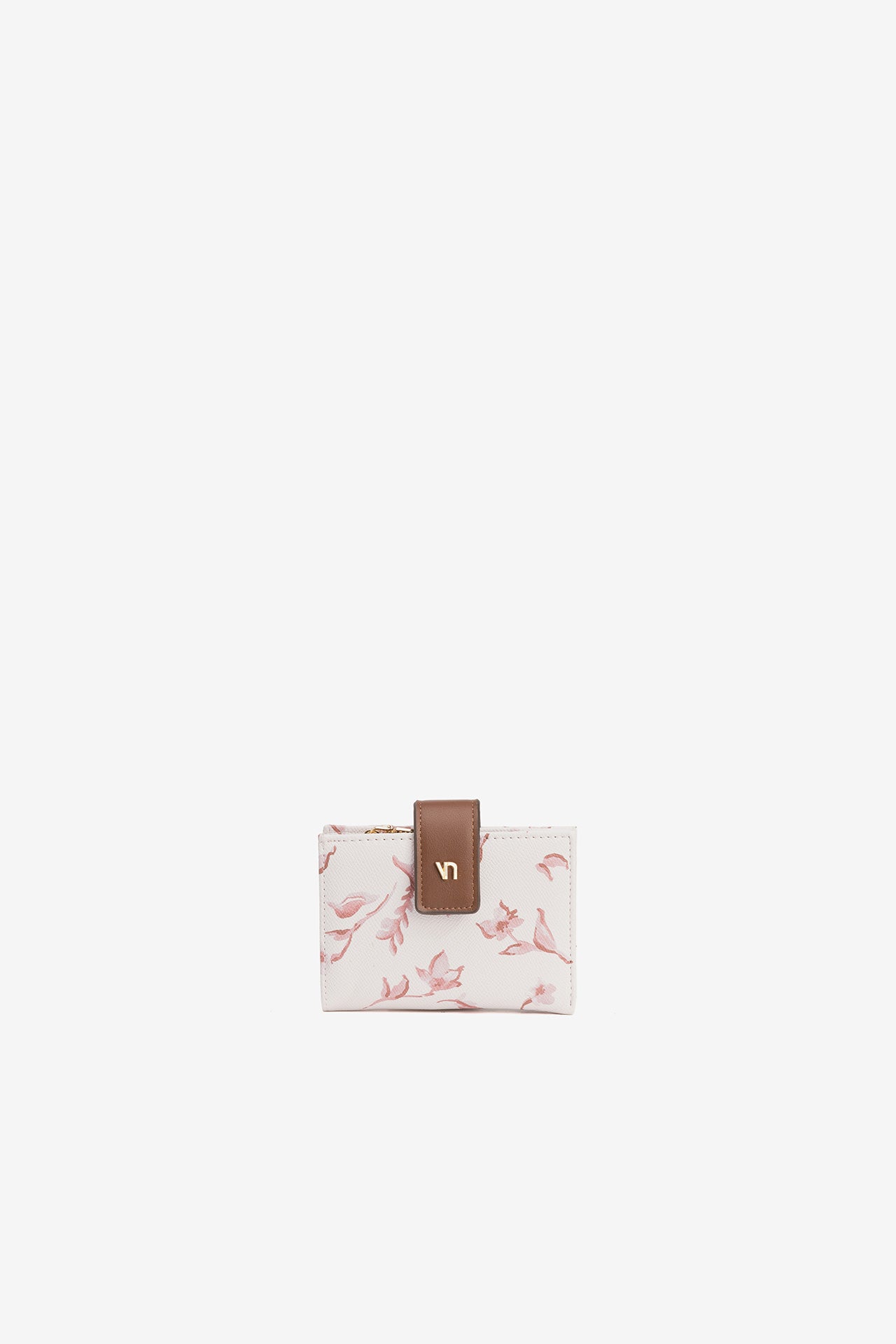 Monedero/Tarjetero Rosa Floral 4315