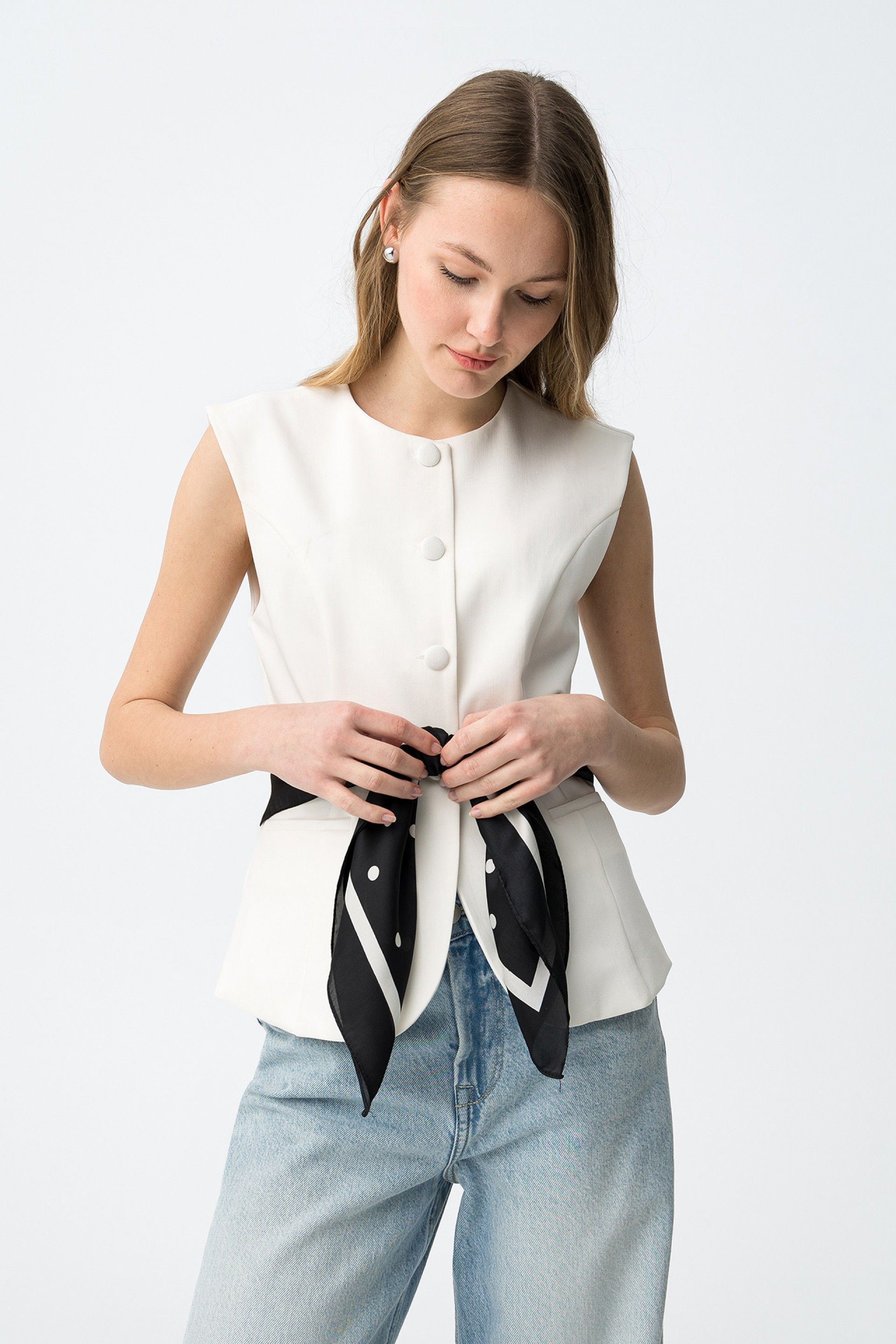 Chaleco Pepper Crudo