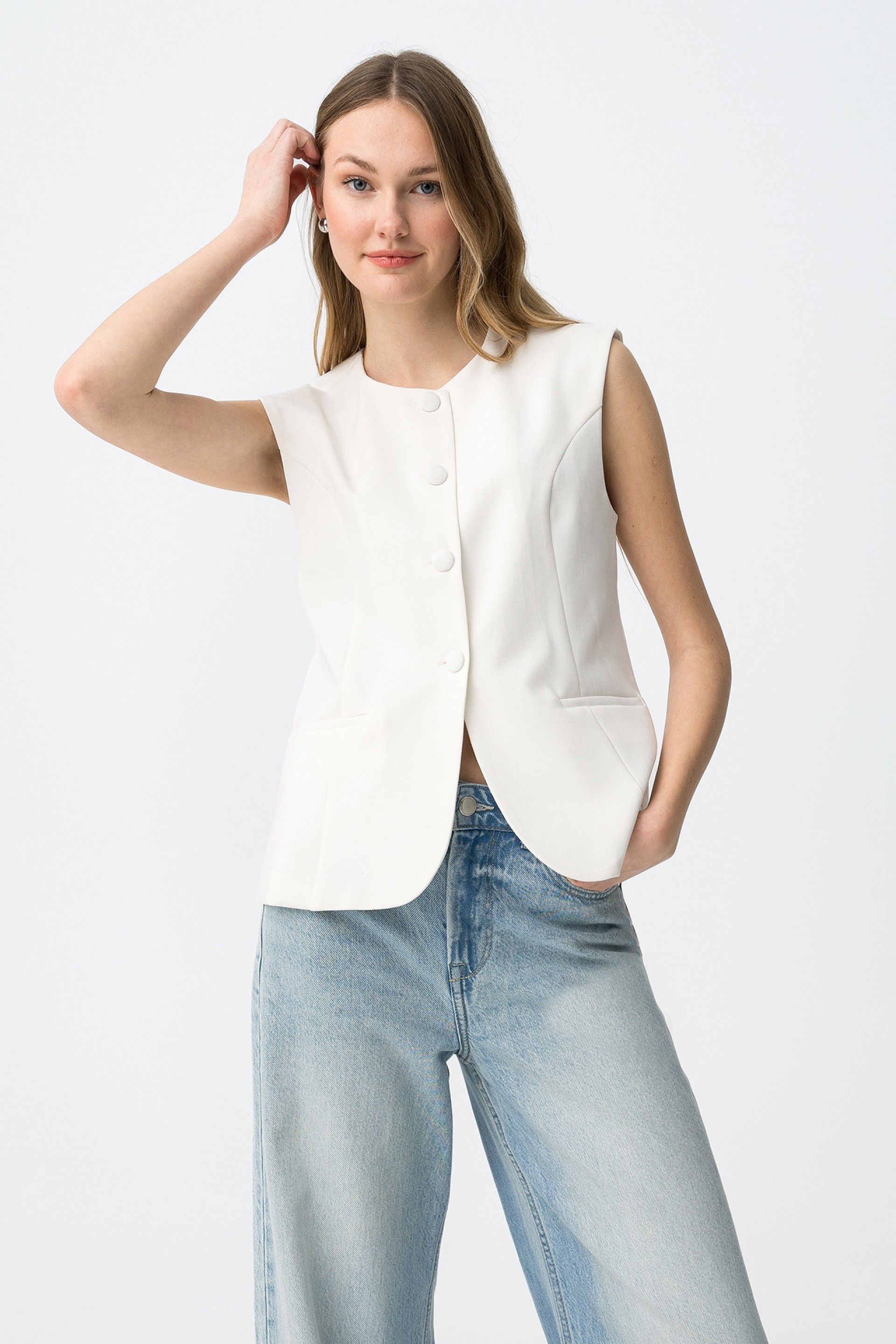 Chaleco Pepper Crudo