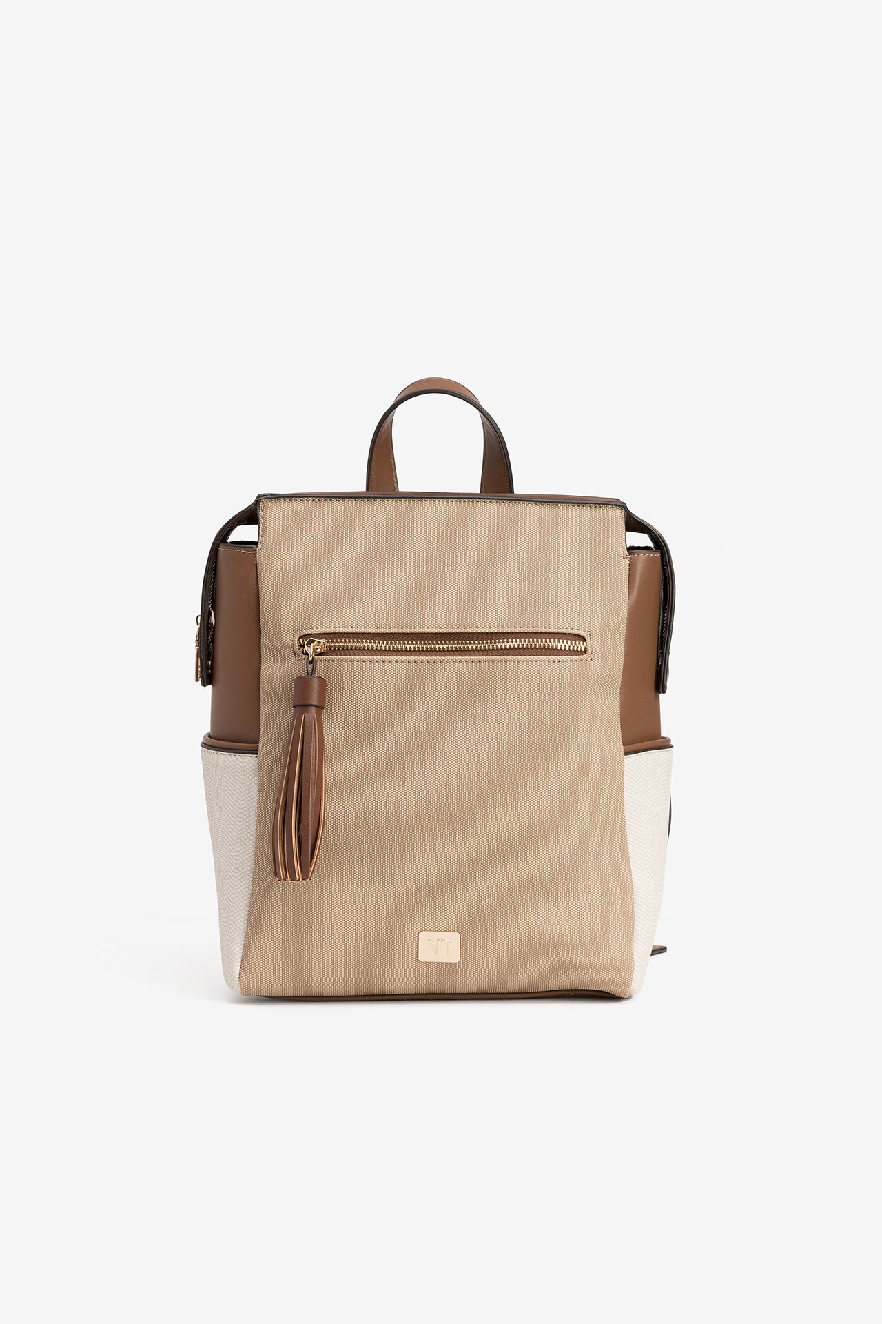 Mochila Beige/Marrón 5060
