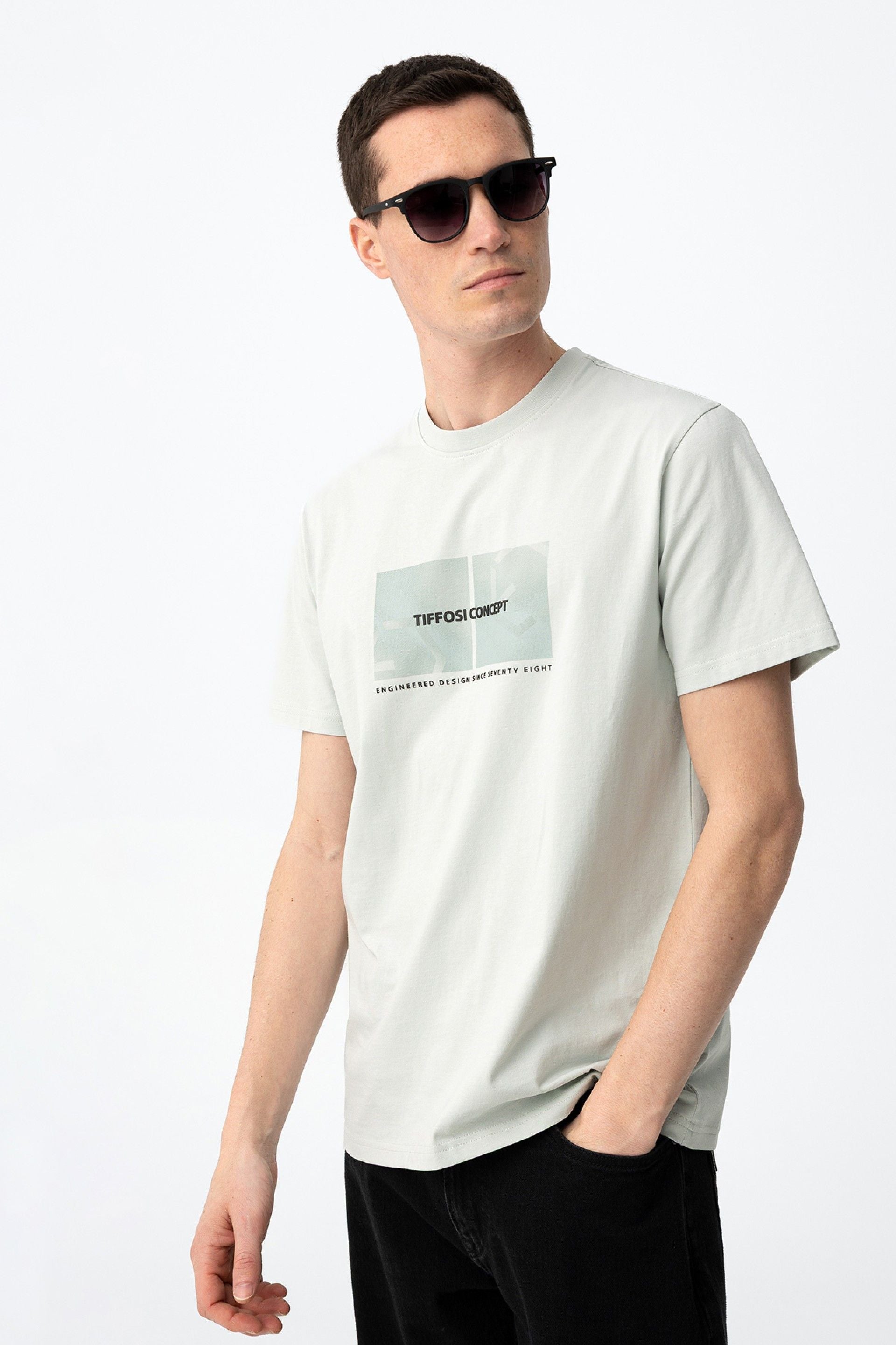 Camiseta Leandro Turquesa