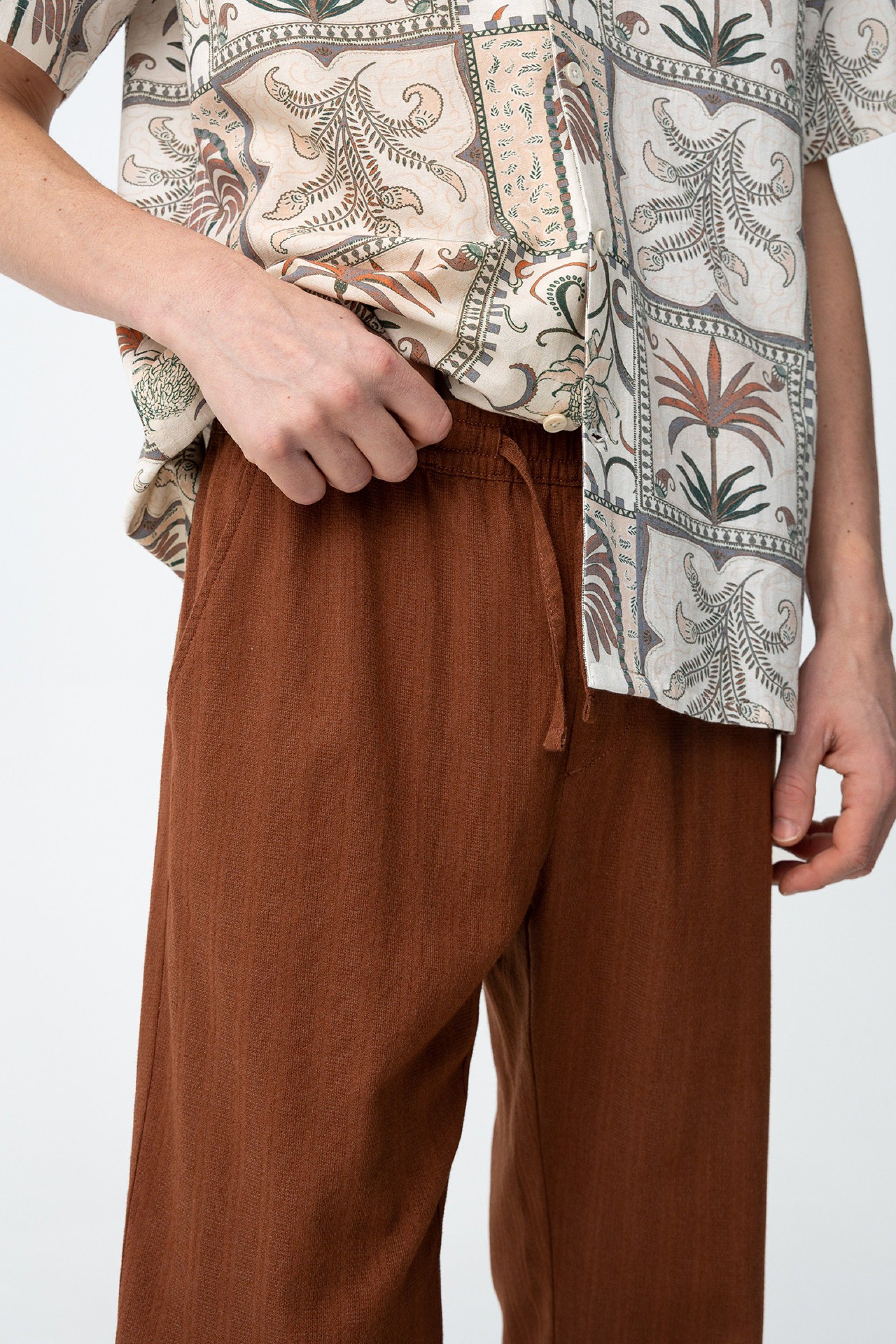 Pantalón Relaxed Marrón