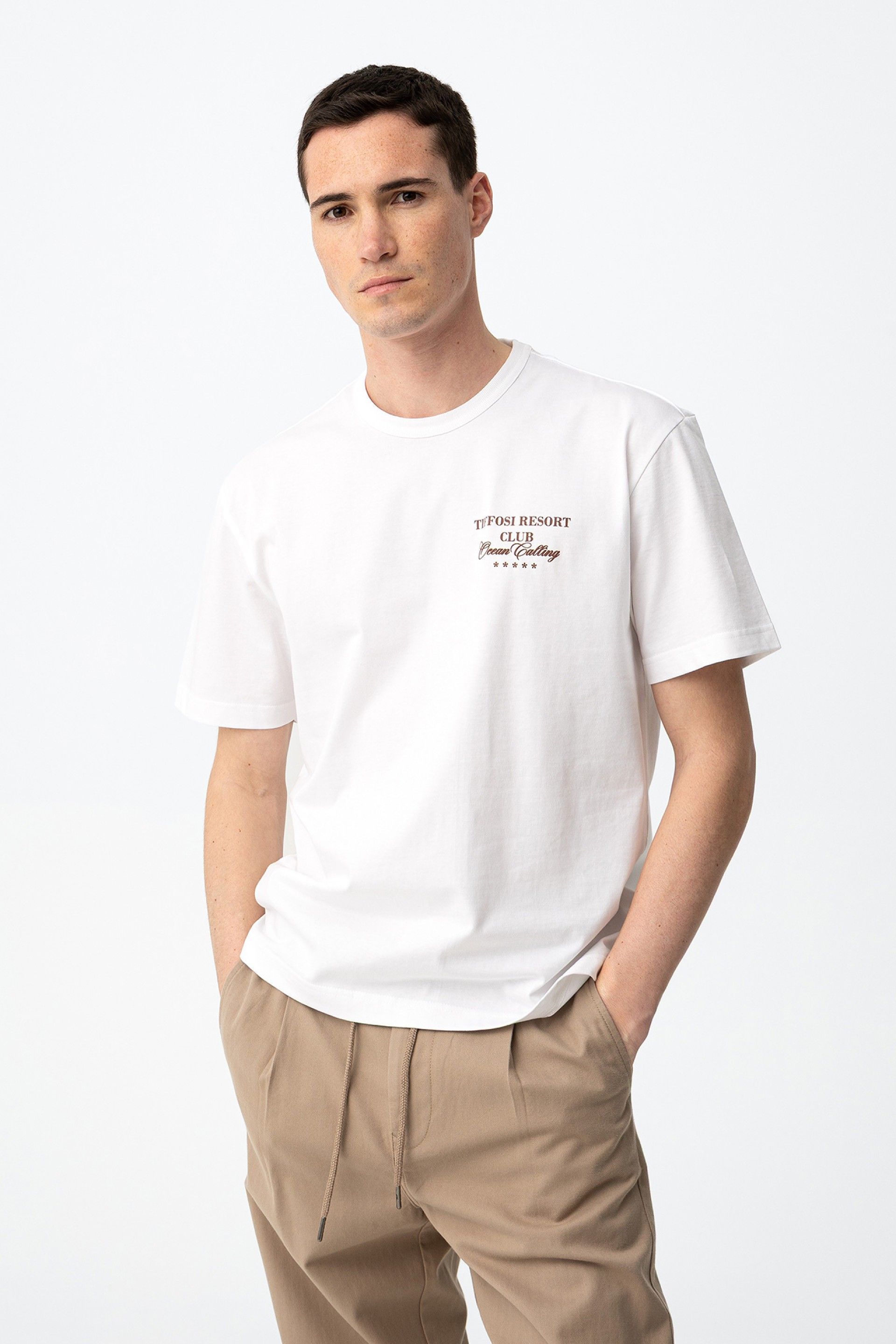 Camiseta Gustav Blanca