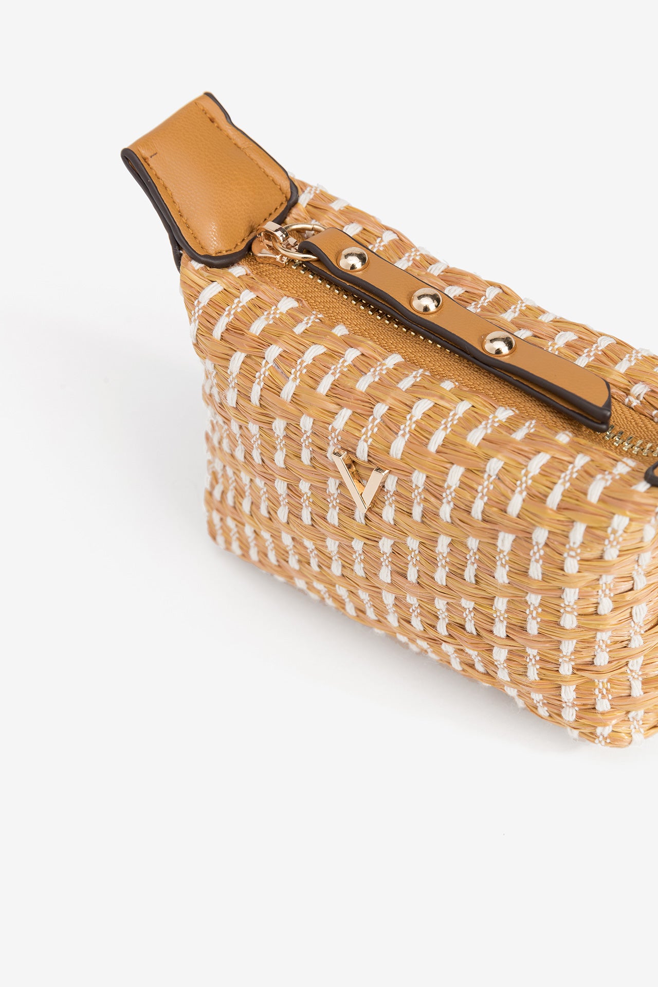 Monedero Rafia Amarillo 4389