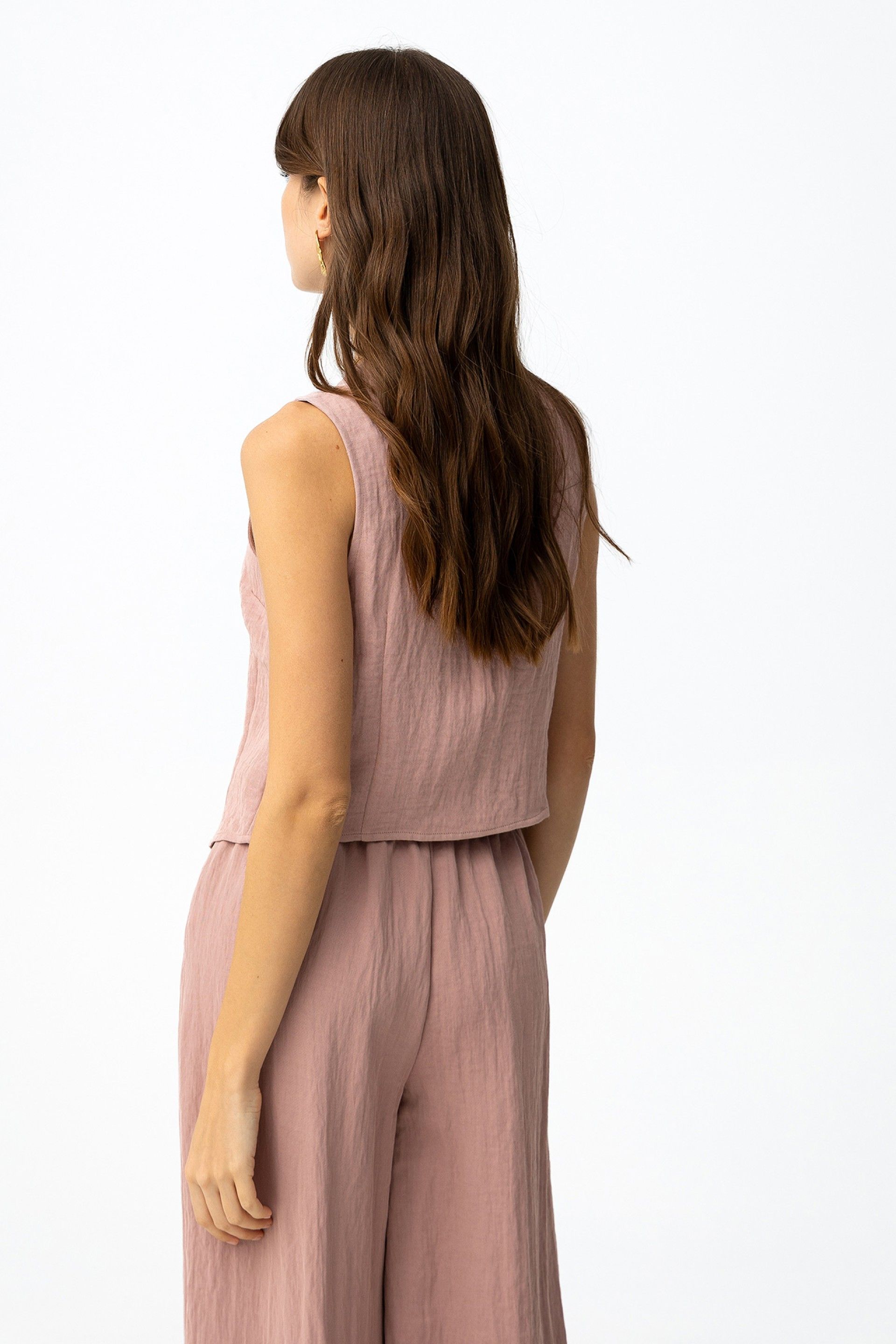 Chaleco Augusta Rosa