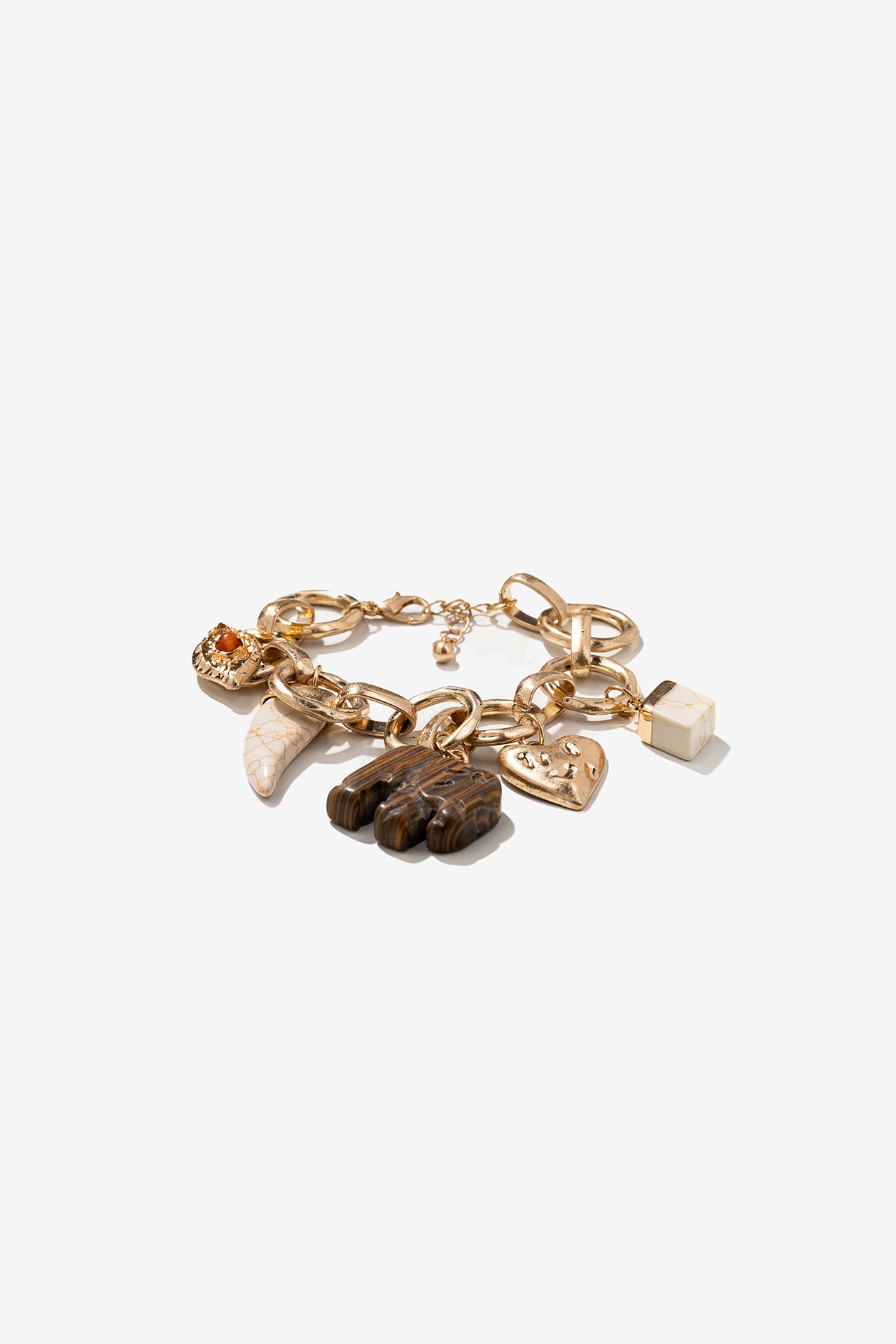 Pulsera Elefante Dorada 2112