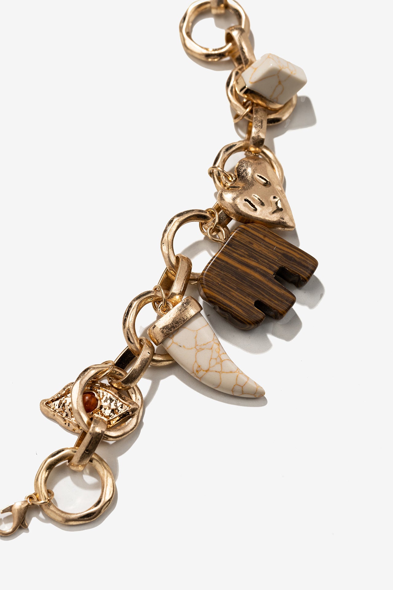 Pulsera Elefante Dorada 2112