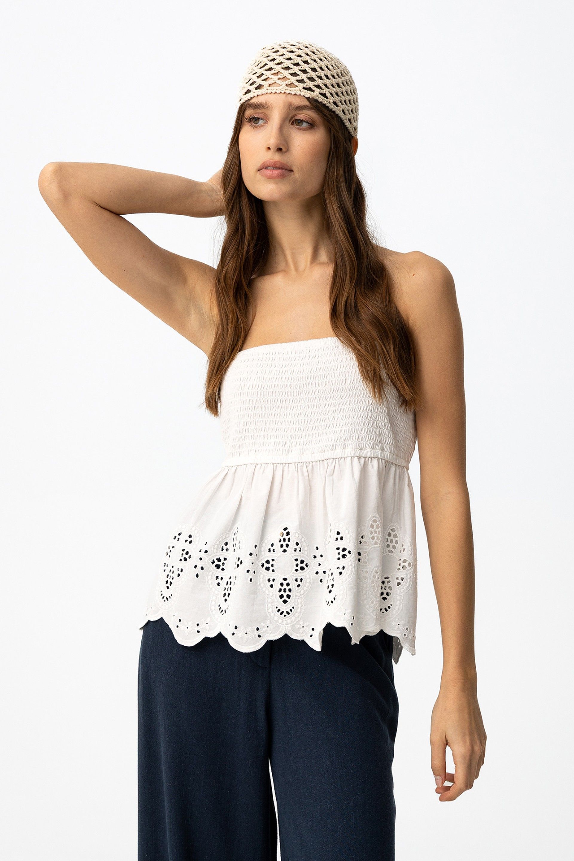 Top Strad Blanco