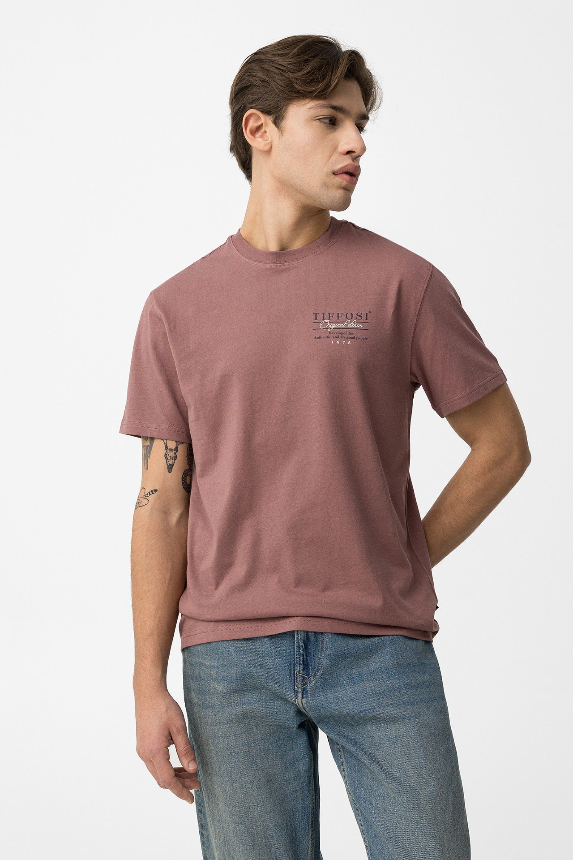 Camiseta Ben Burdeos