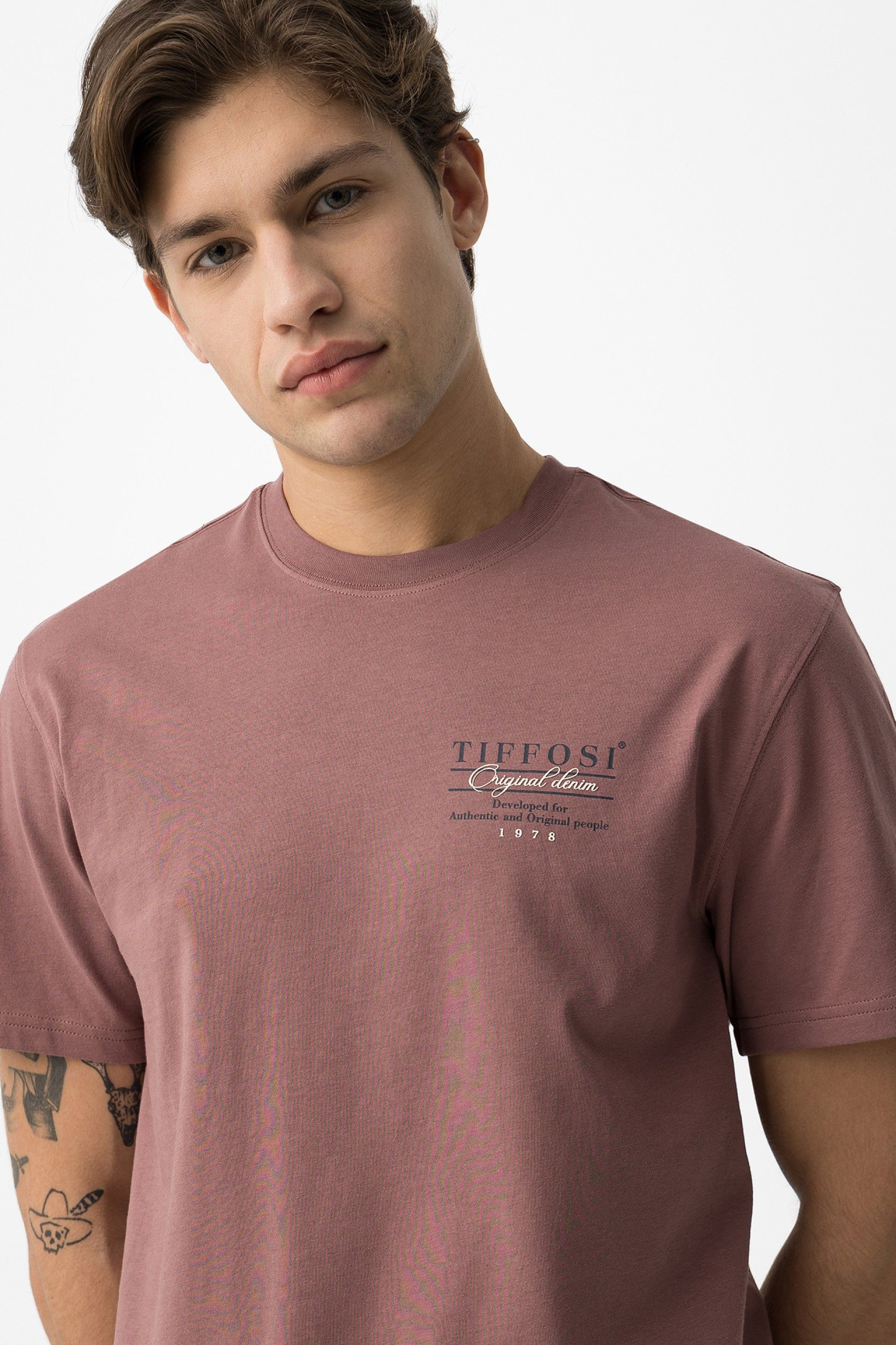 Camiseta Ben Burdeos