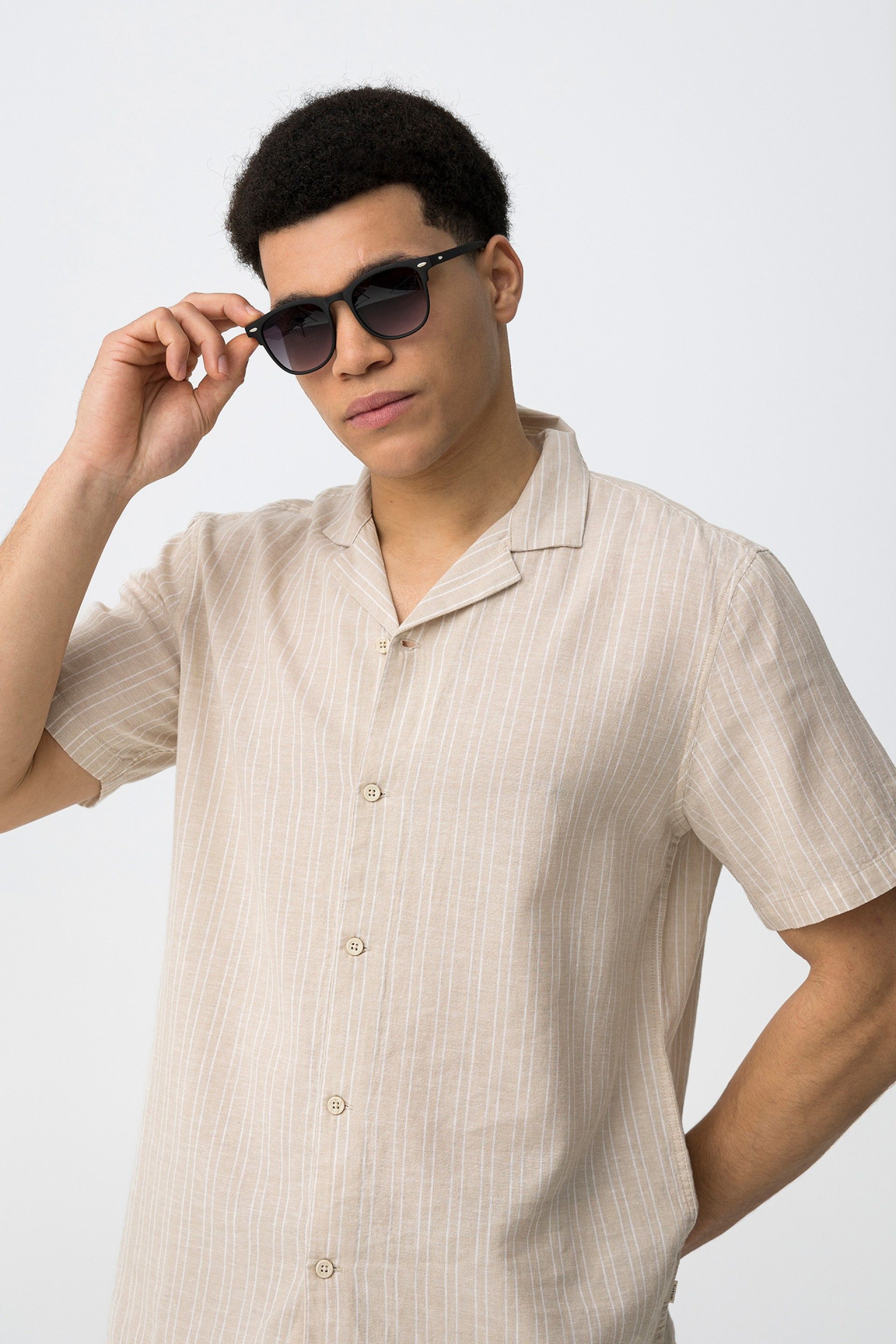 Camisa Valentin Beige