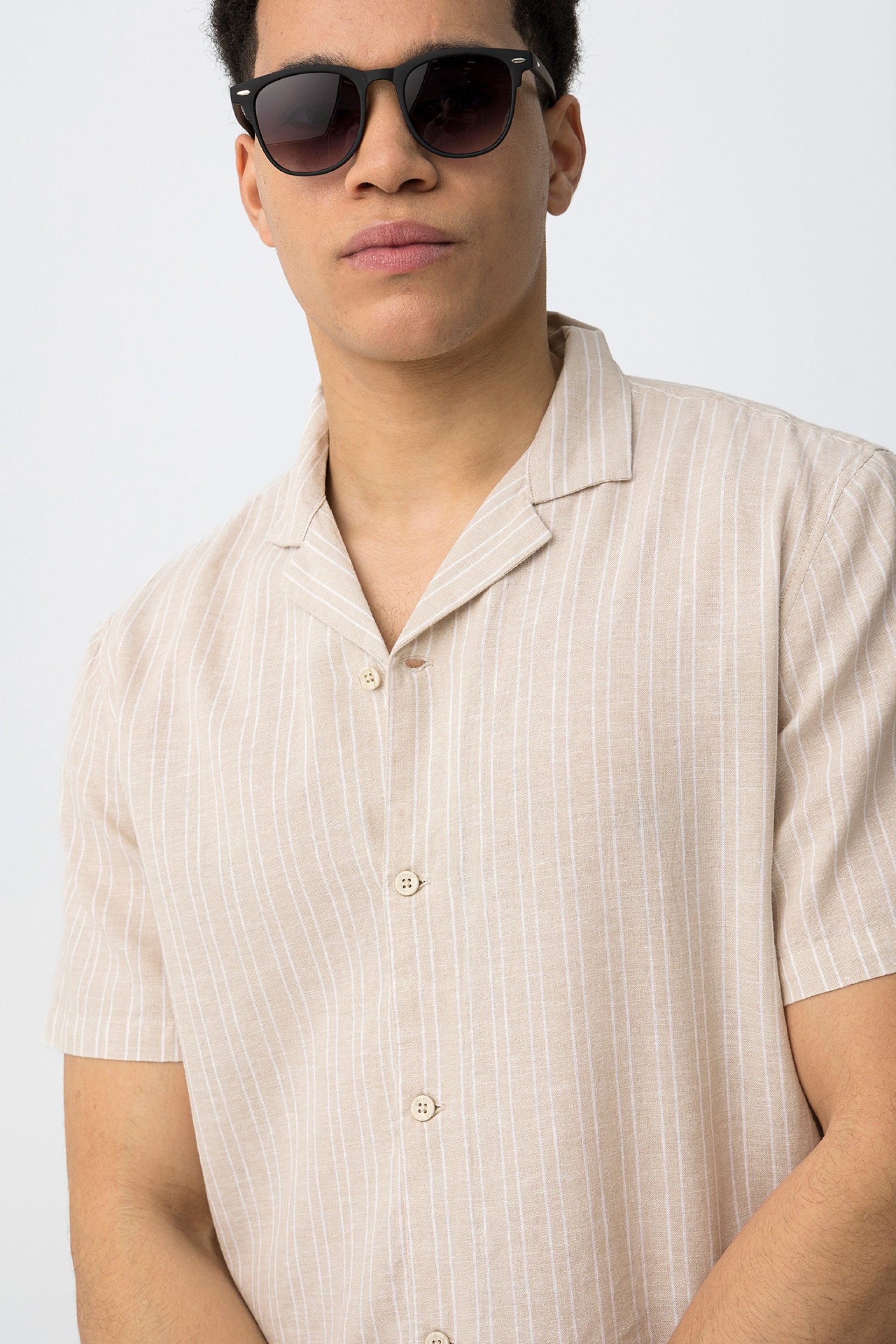 Camisa Valentin Beige